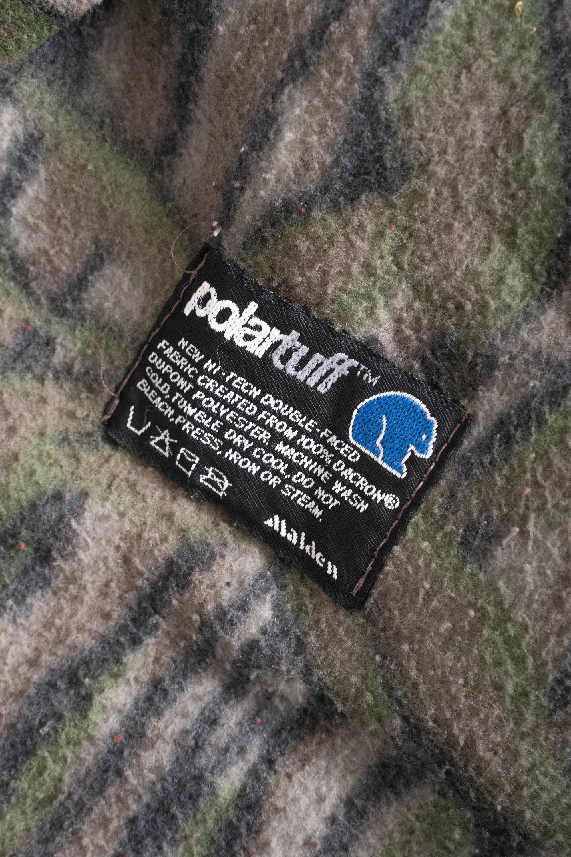 90S MADE IN USA WALLS REAL TREE CAMO FLEECE JACKET