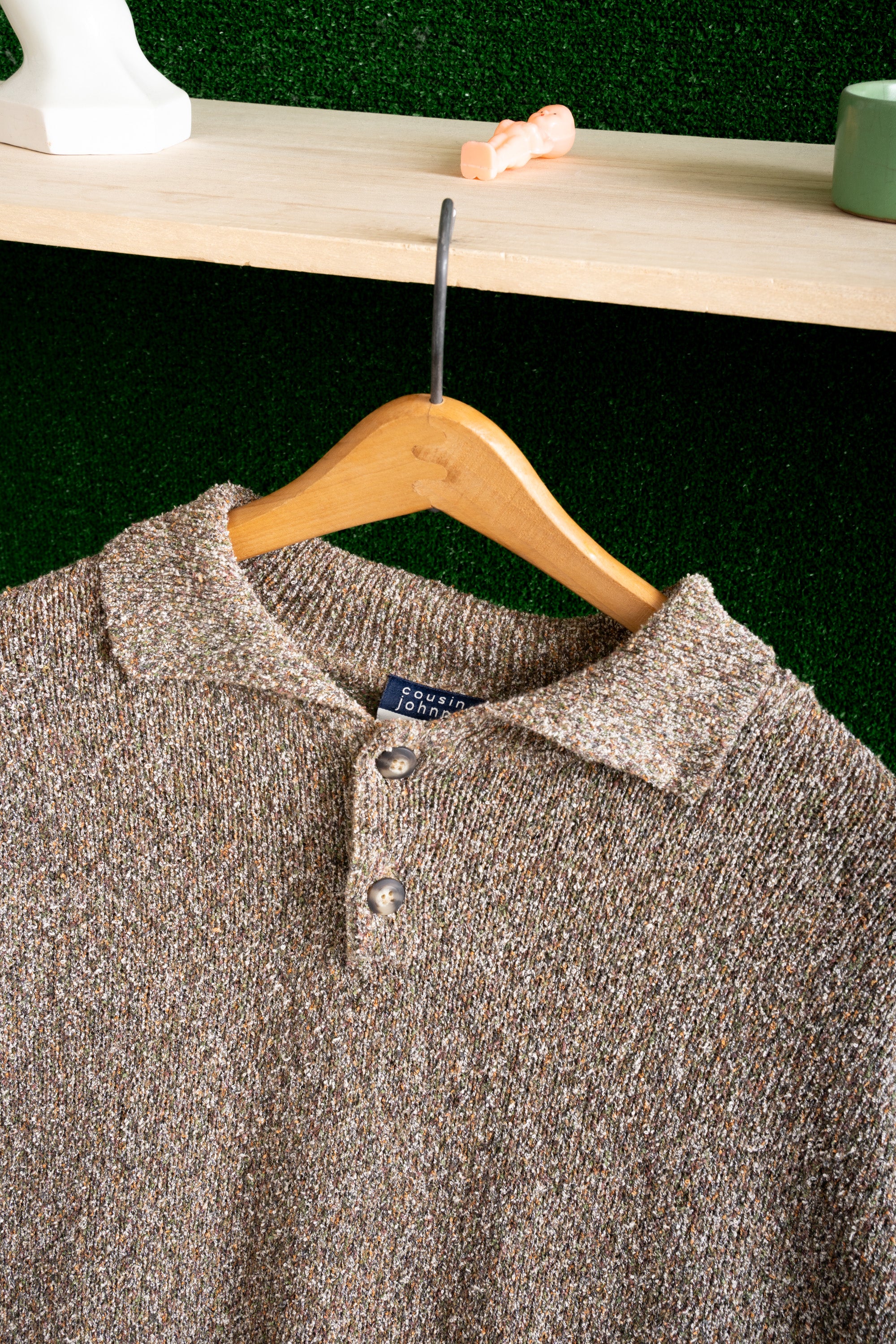 90~00S COUSIN JOHNNY KNIT POLO