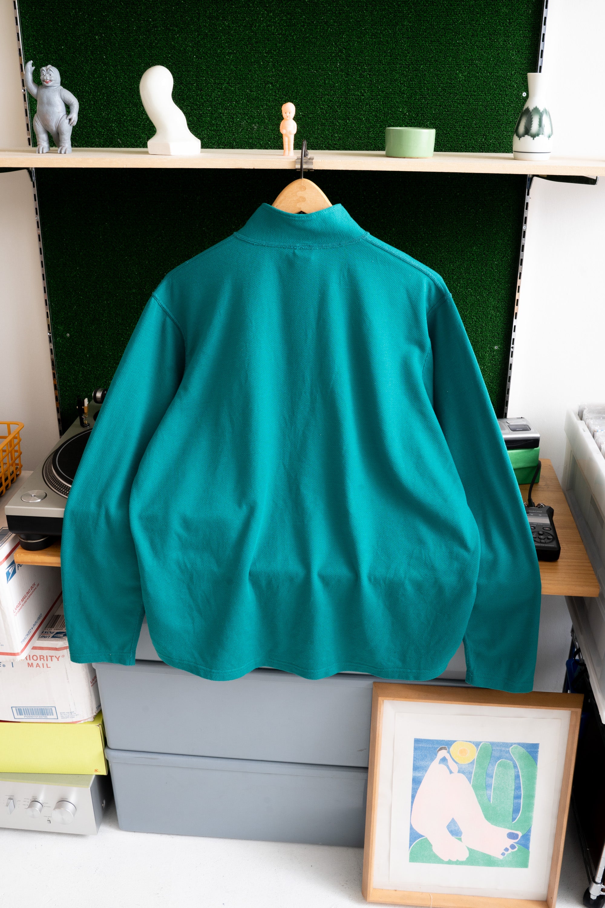 80~90S MADE IN USA REI HALFZIP PULLOVER (POLARTEC)