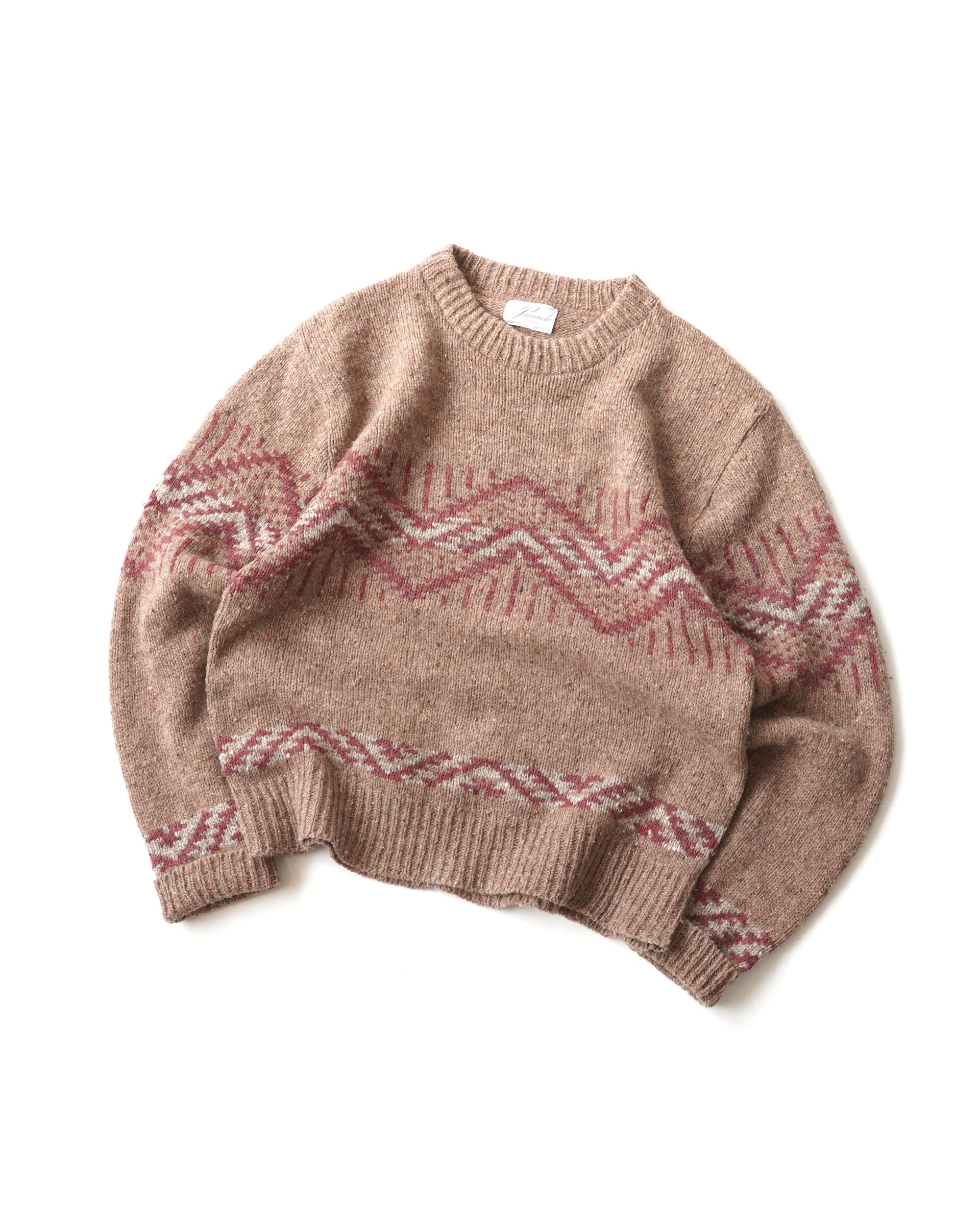 80S PINNACLE WOOL KNIT SWEATER