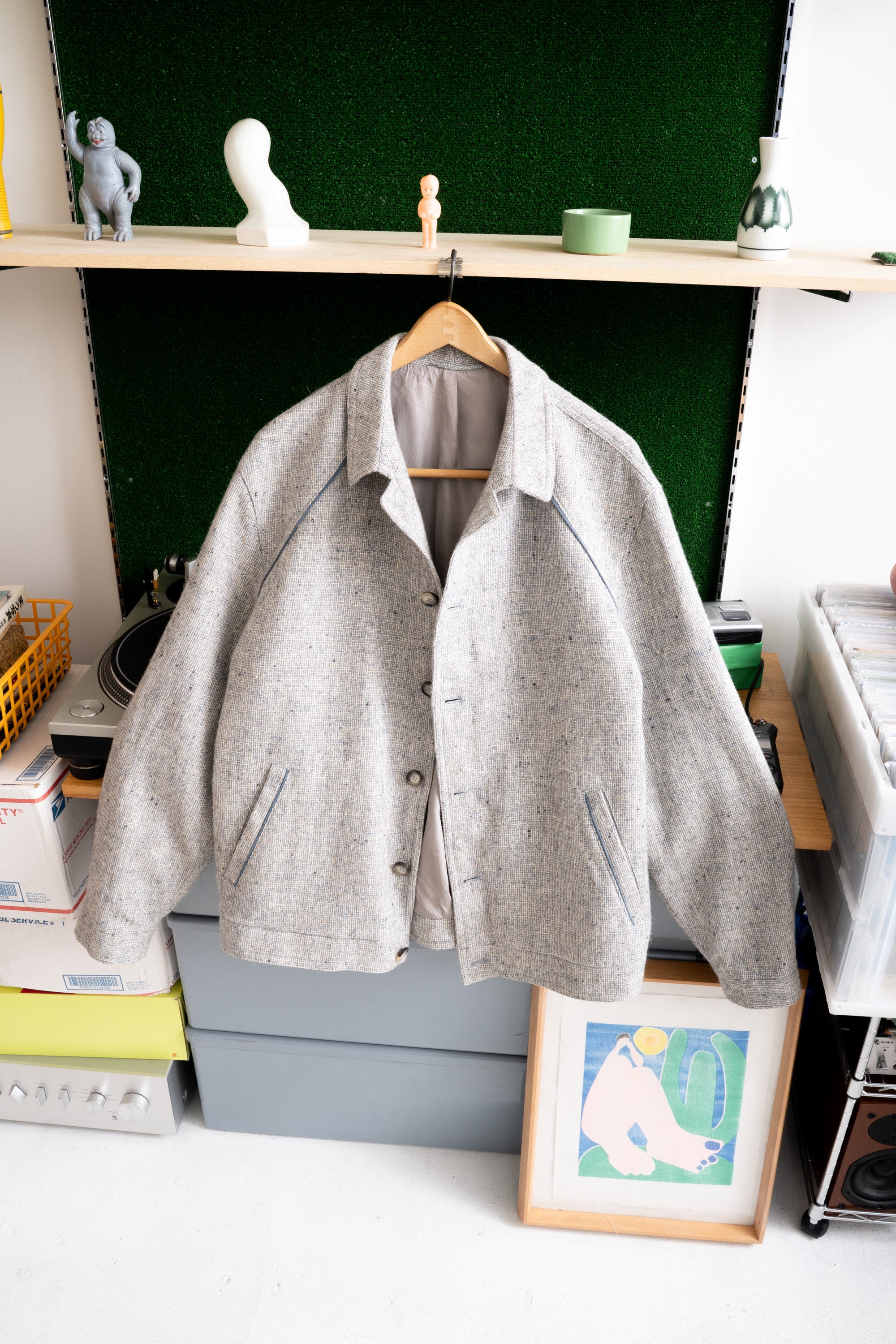 80S MADE IN WEST GERMANY MODA OPTIMA WOOL JACKET