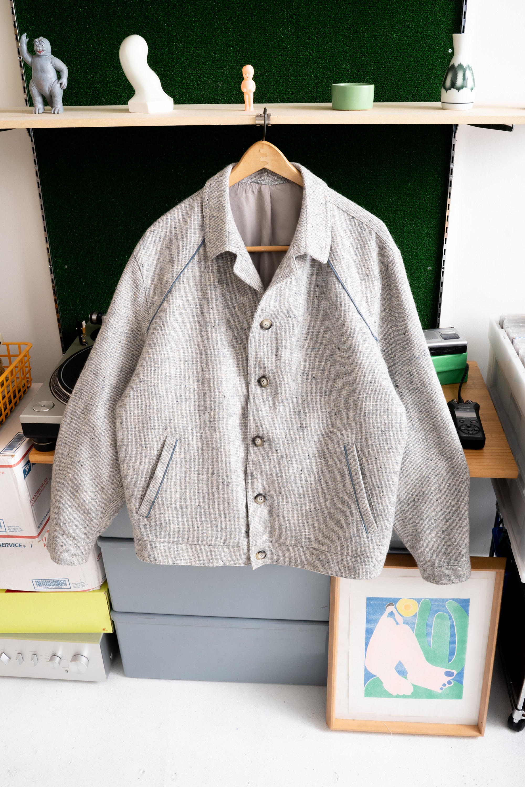 80S MADE IN WEST GERMANY MODA OPTIMA WOOL JACKET
