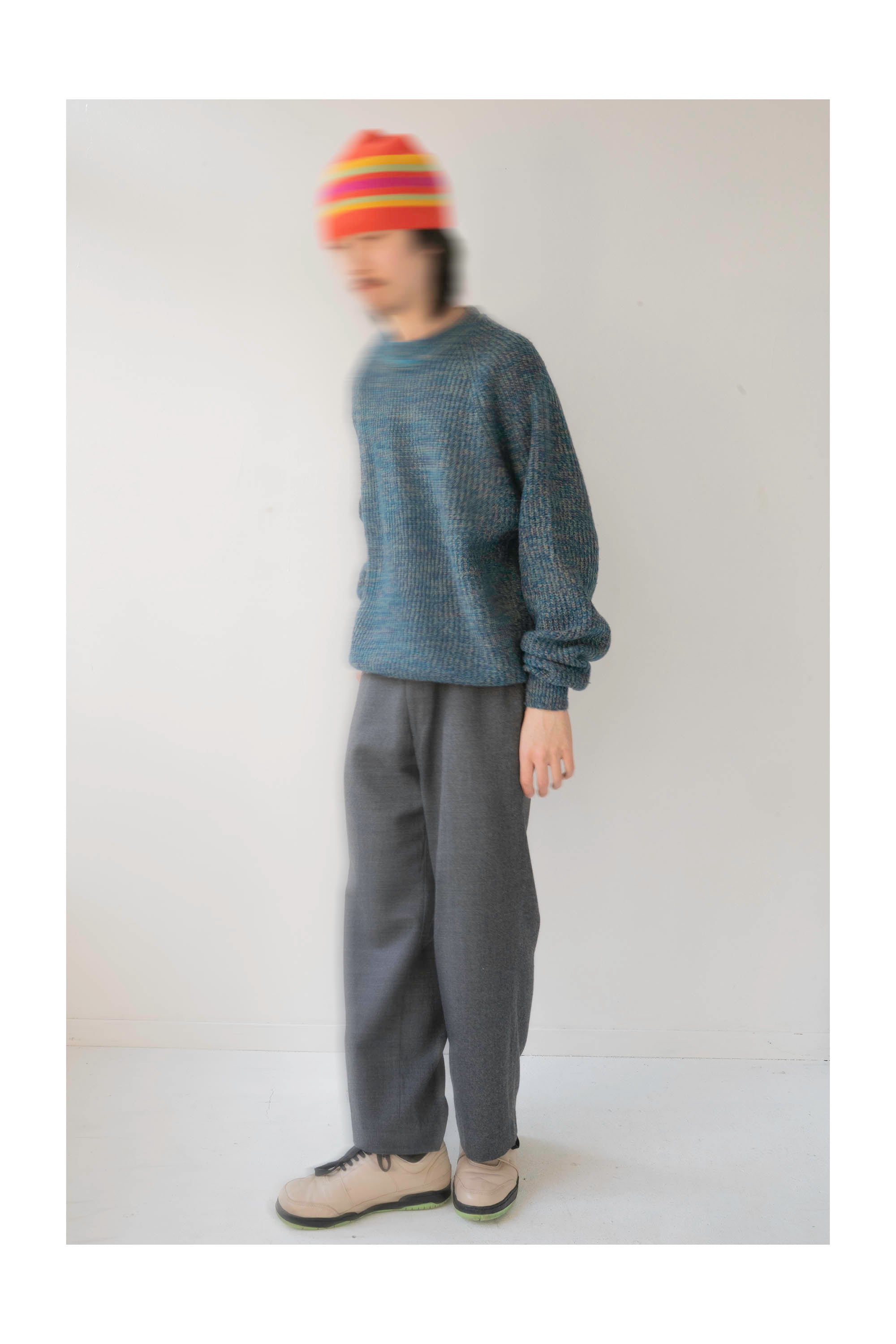 80~90S MADE IN USA BILL BLASS WOOL SLACKS