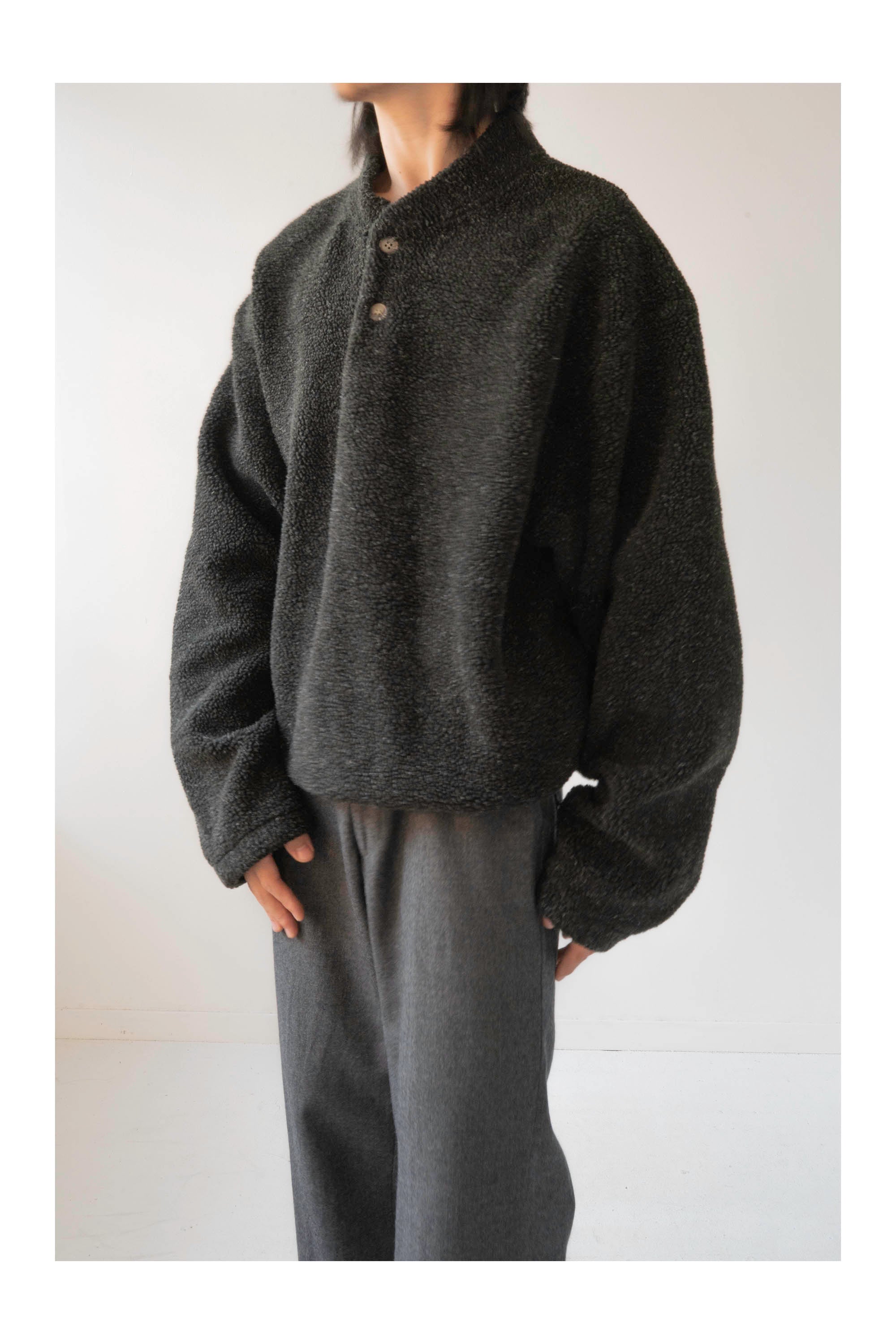 90S SIERRA CLASSICS FLEECE HENRY NECK PULLOVER