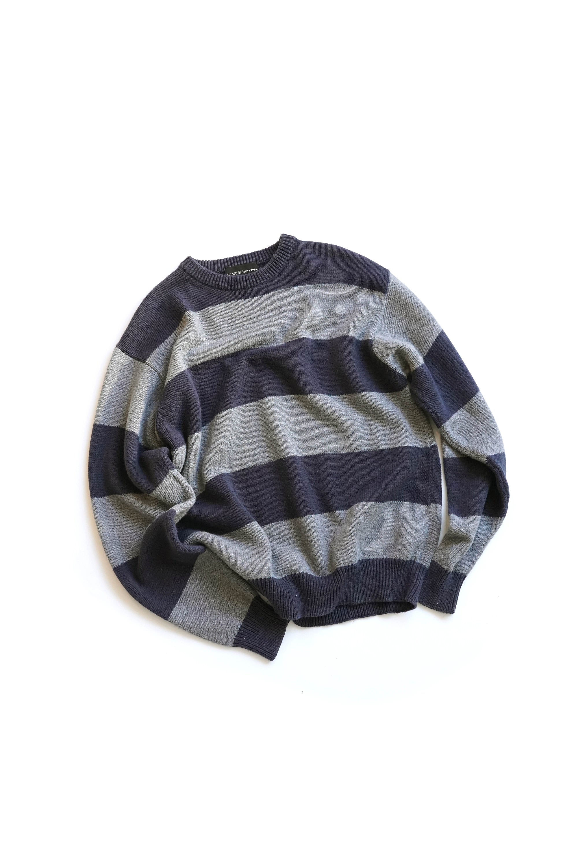 CROFT & BARROW BORDER COTTON KNIT