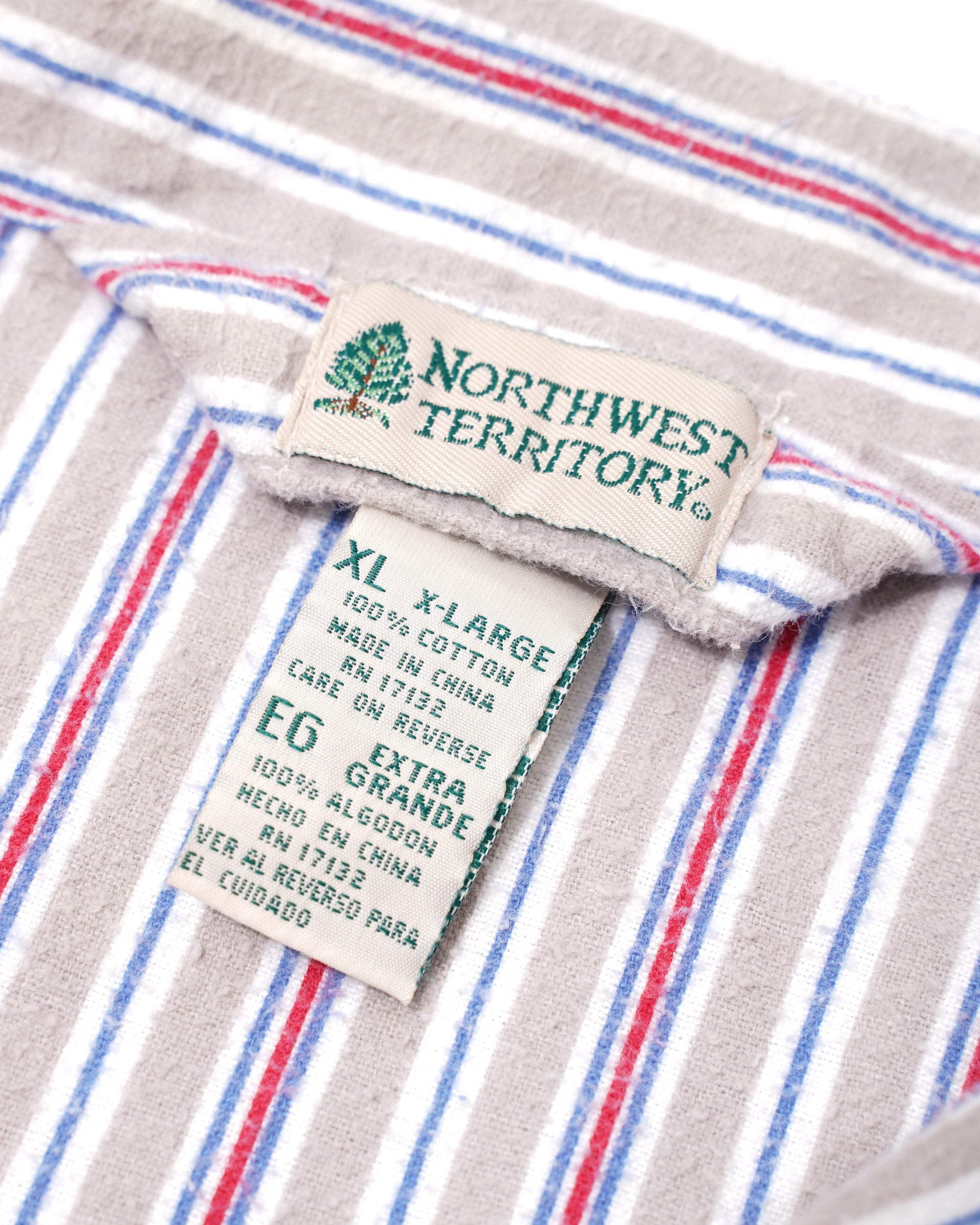 90S NORTHWESRT TERRITORY PAJAMA SHIRT