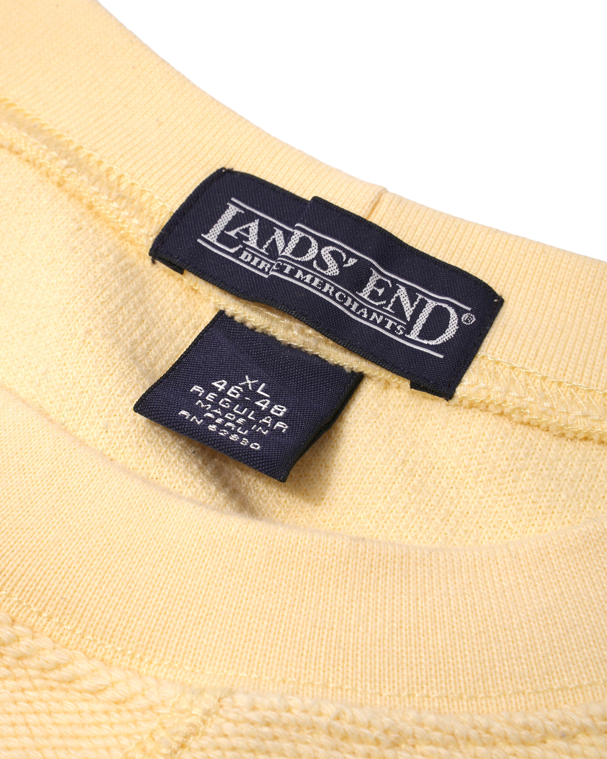 90S LAND'S END MOSS STITCH SWEAT SHIRT