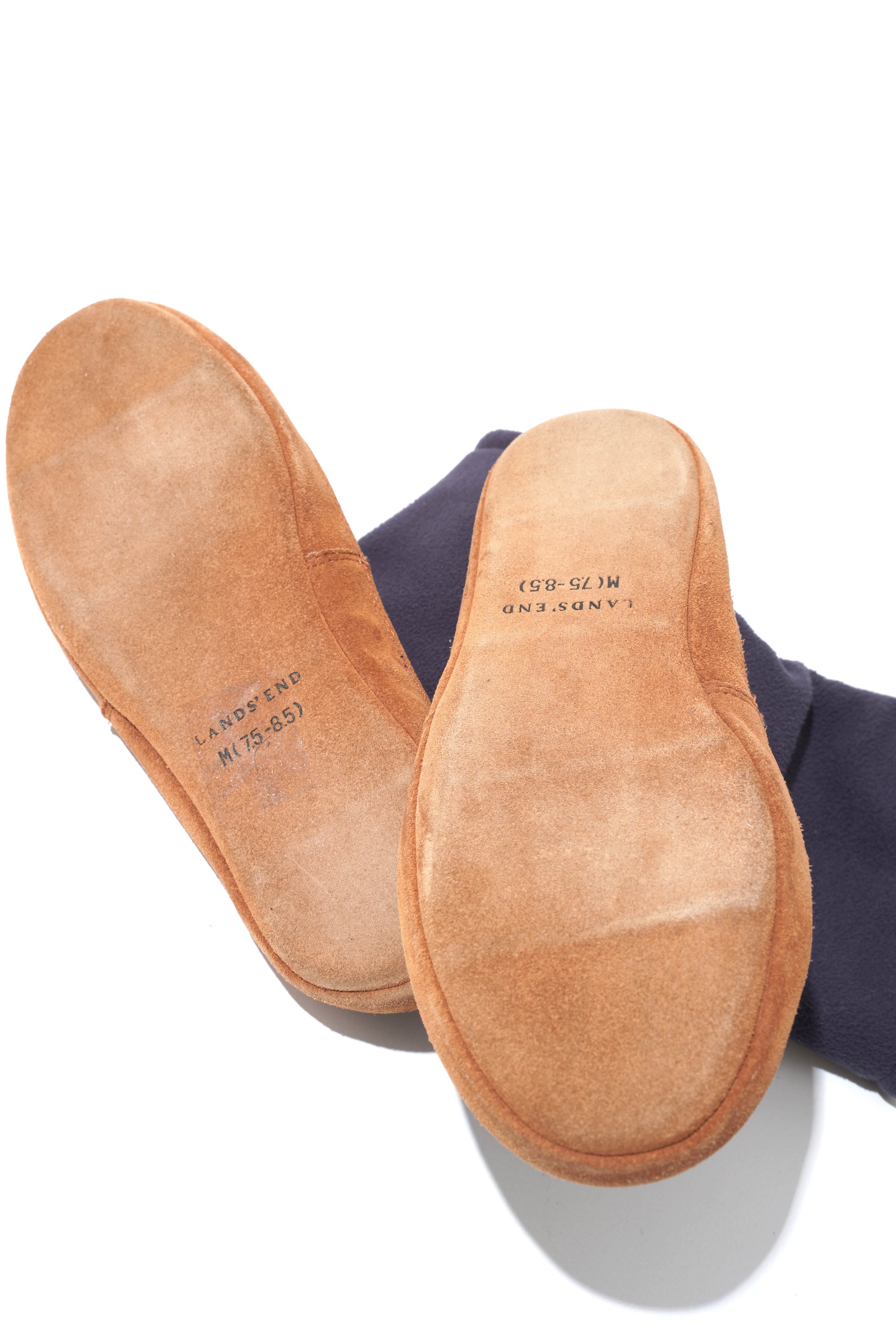 00S LAND'S END FLEECE SLIPPER