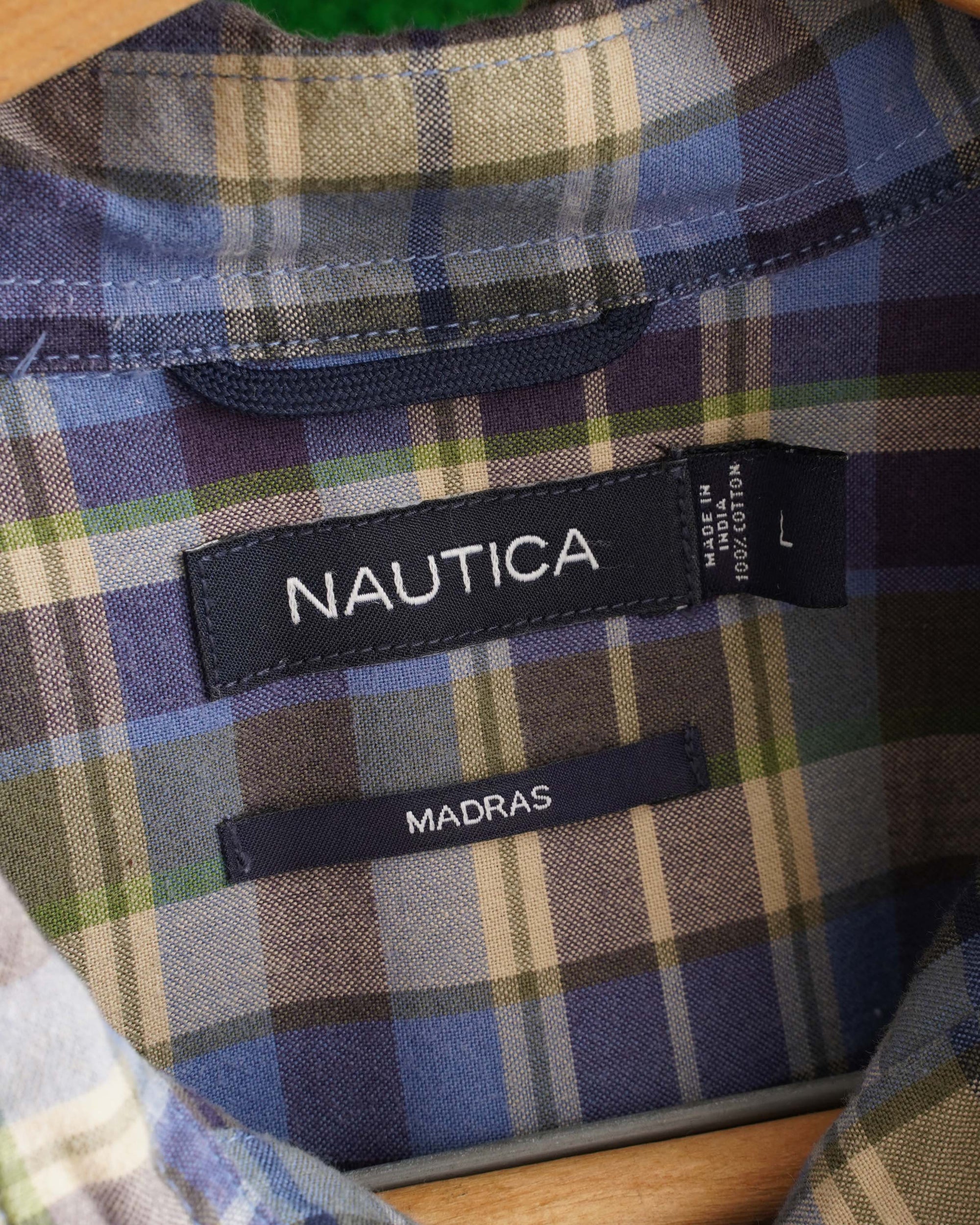 00S NAUTICA CHECKED SHIRT