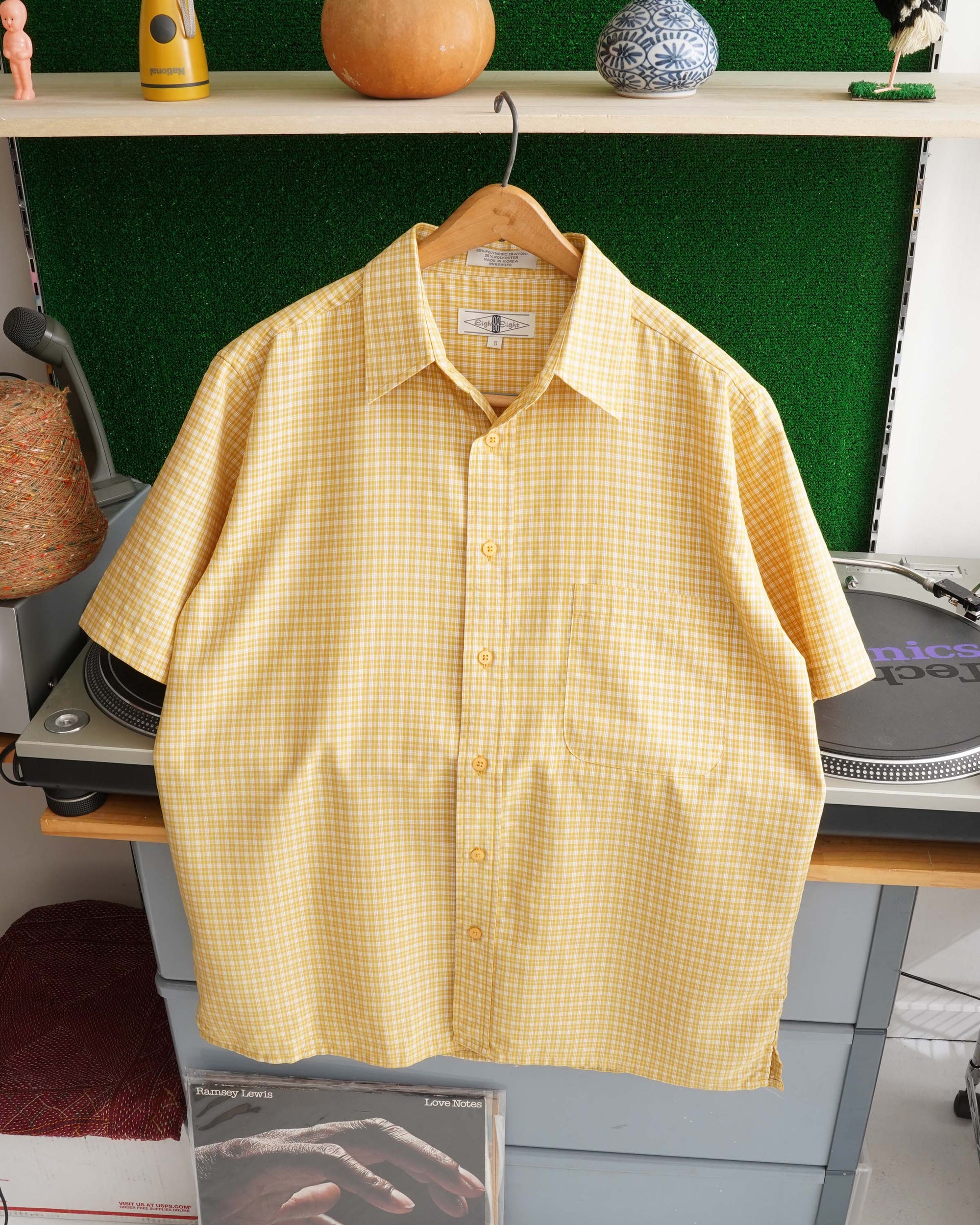 90S EIGHTY EIGHT CHECKED SHIRT