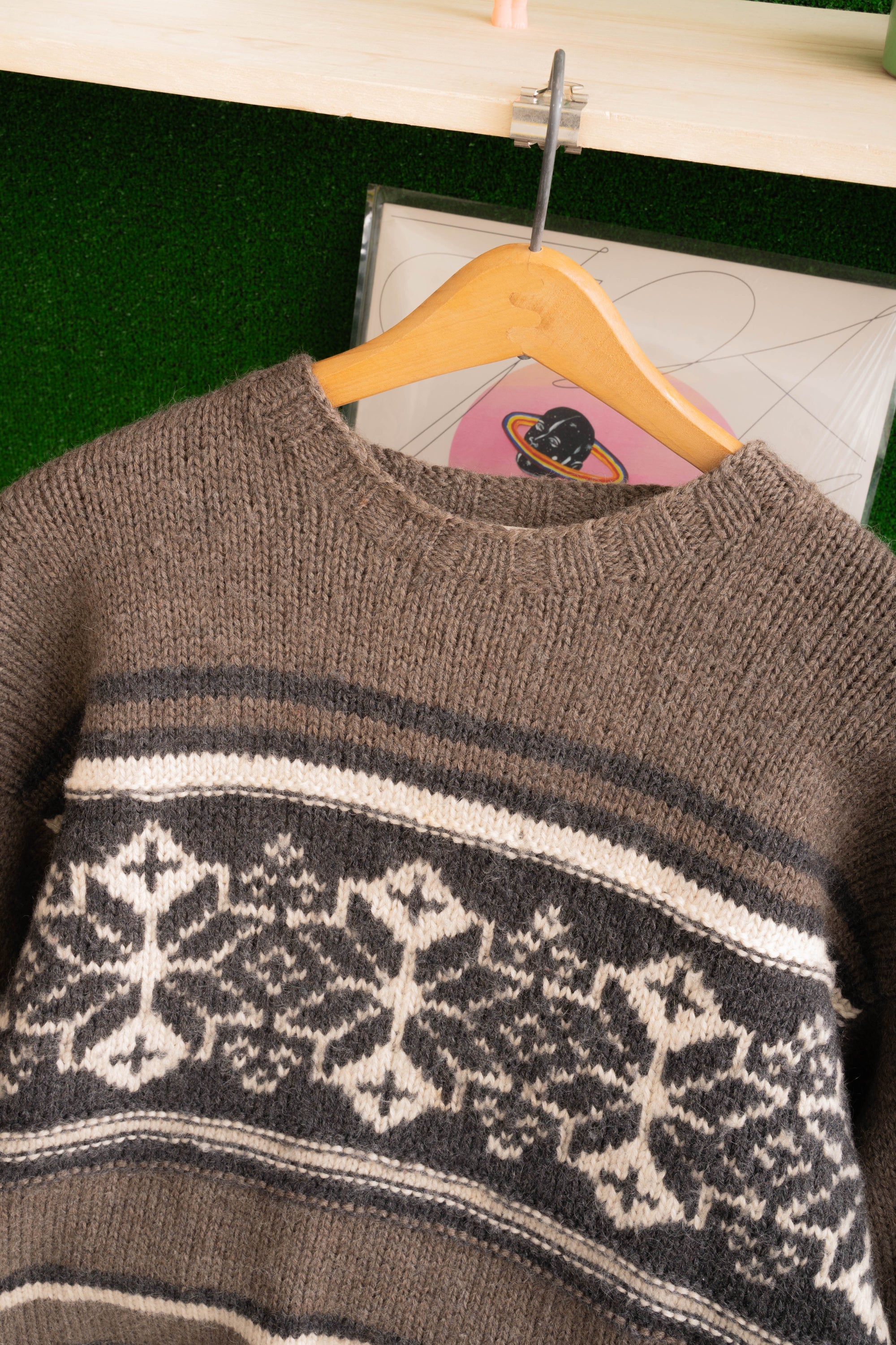 90S J.CREW NORDIC WOOL KNIT