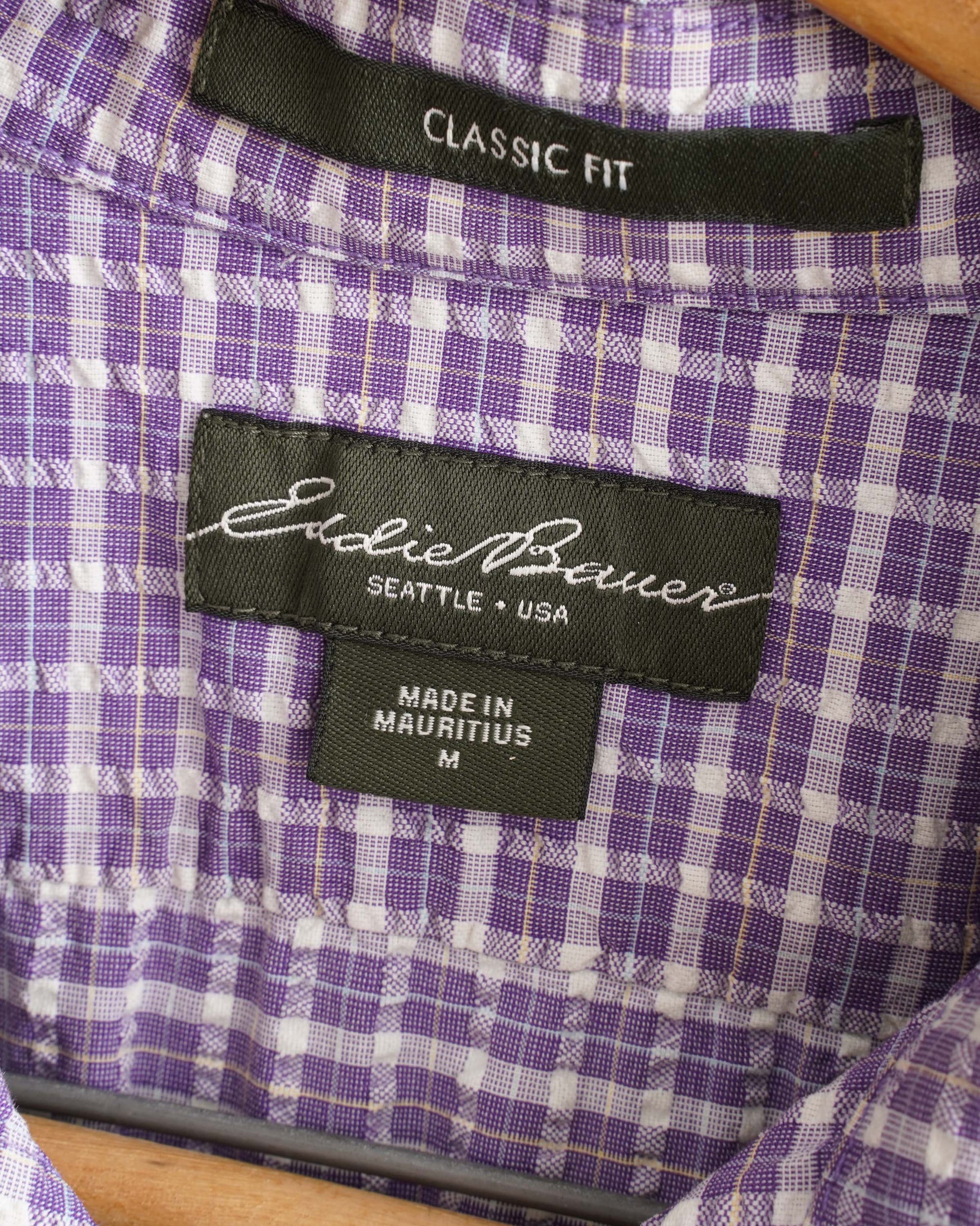 00S EDDIE BAUER SEERSUCKER SHIRT