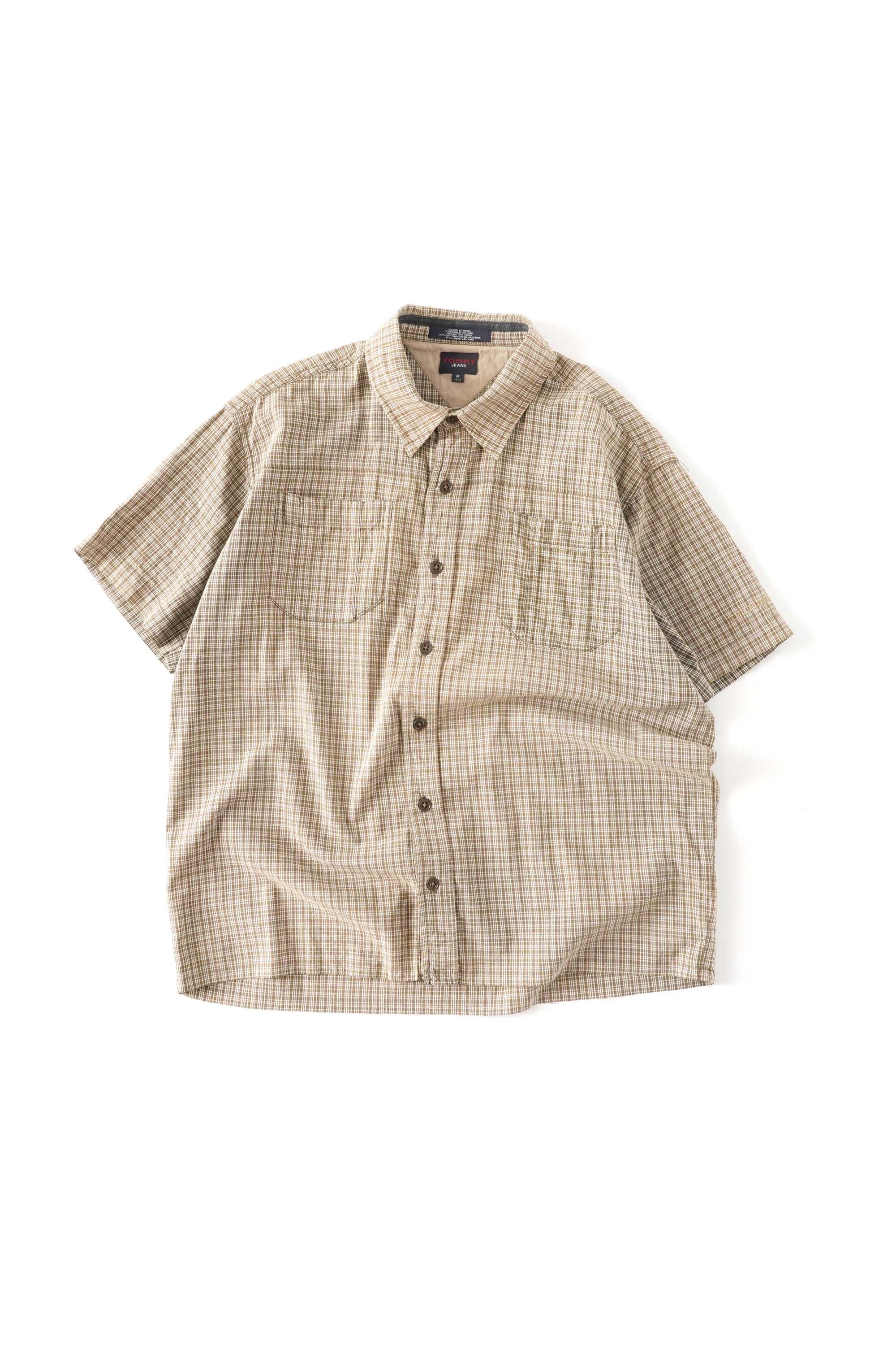 90S TOMMY CHECKED SHIRT