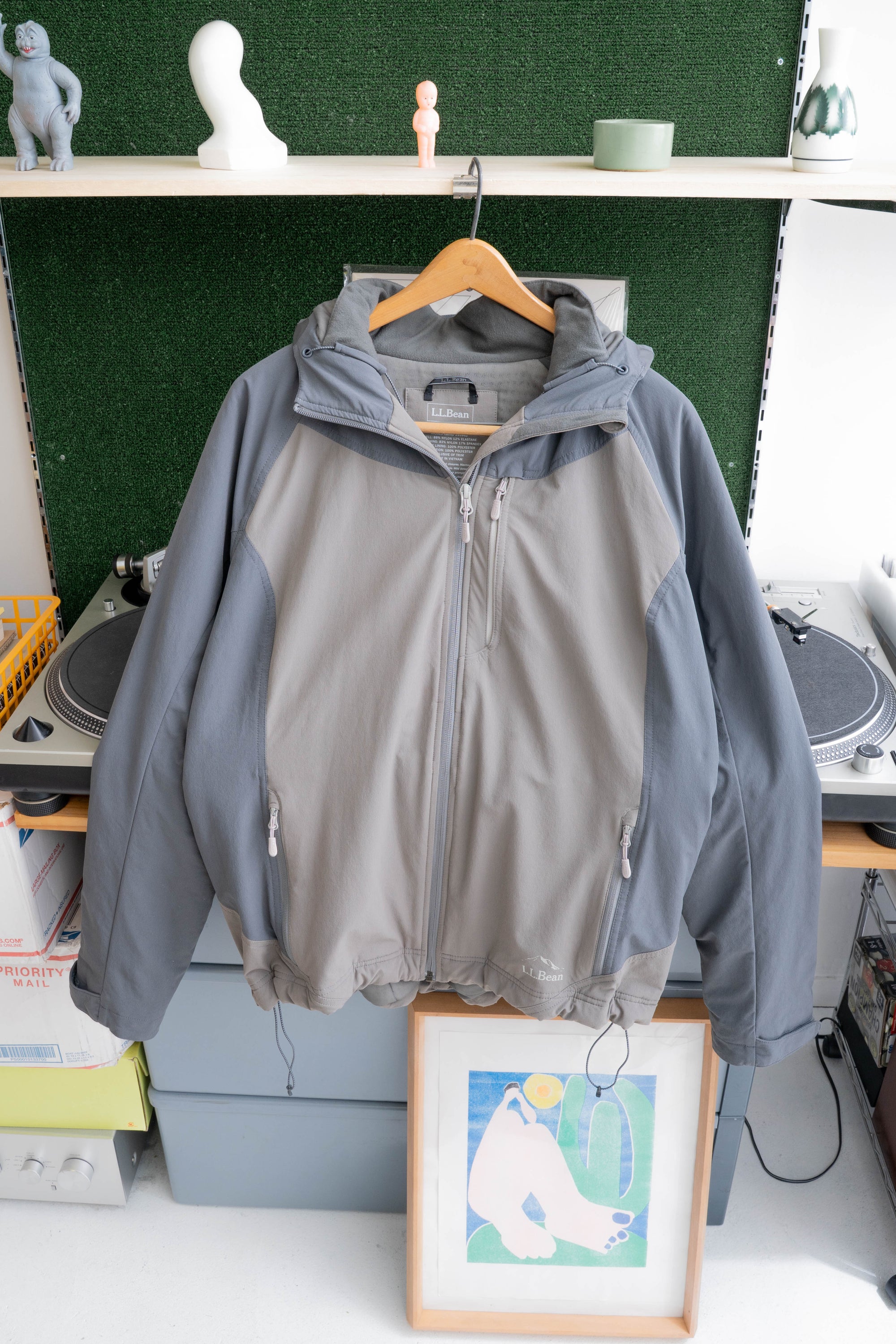 10S L.L.BEAN POLARTEC MOUNTAIN PARKA
