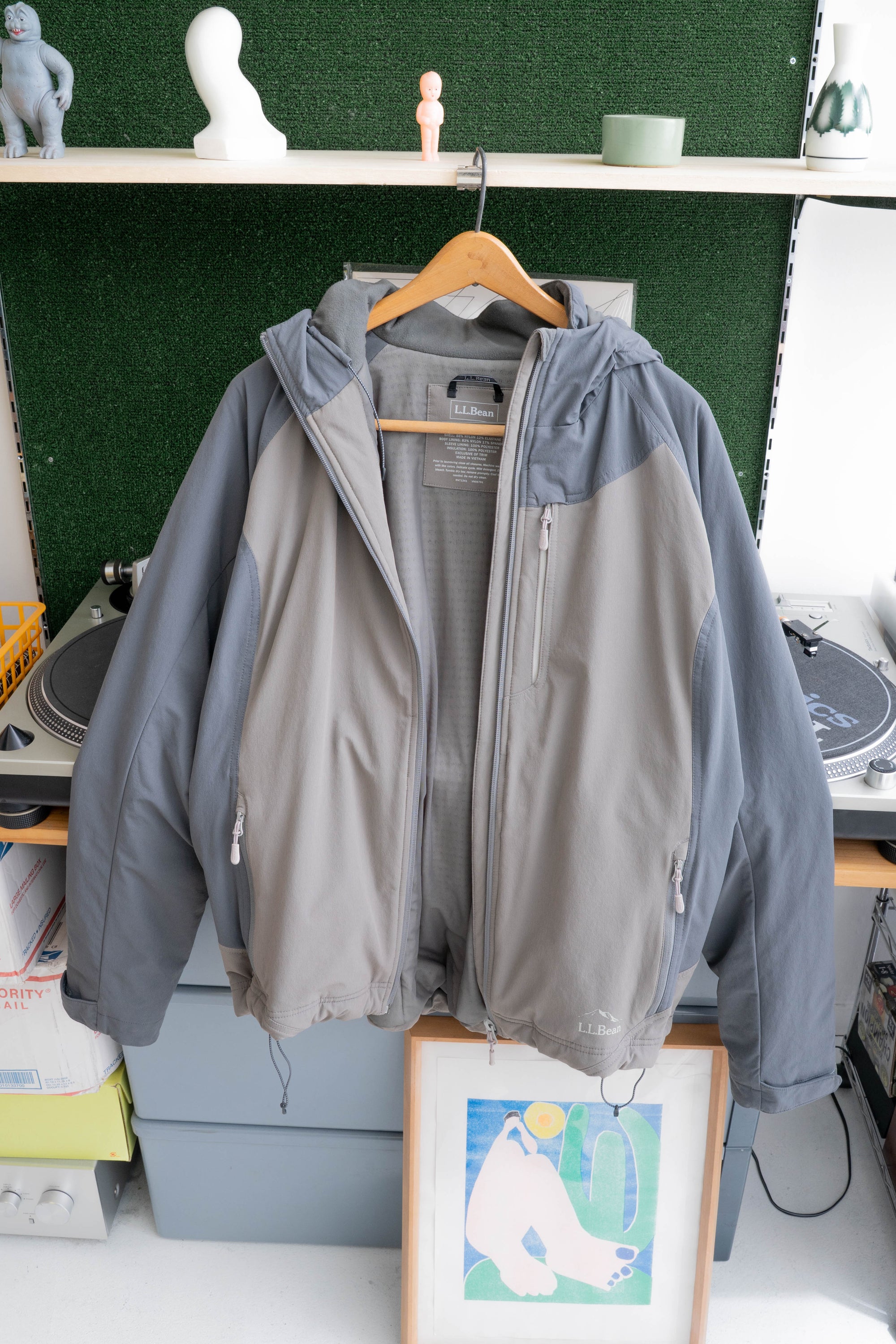 10S L.L.BEAN POLARTEC MOUNTAIN PARKA