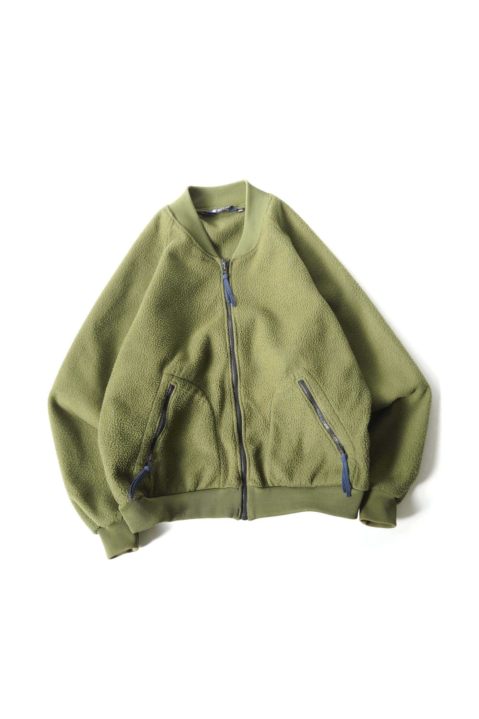 90S MADE IN USA COLUMBIA FLEECE JACKET