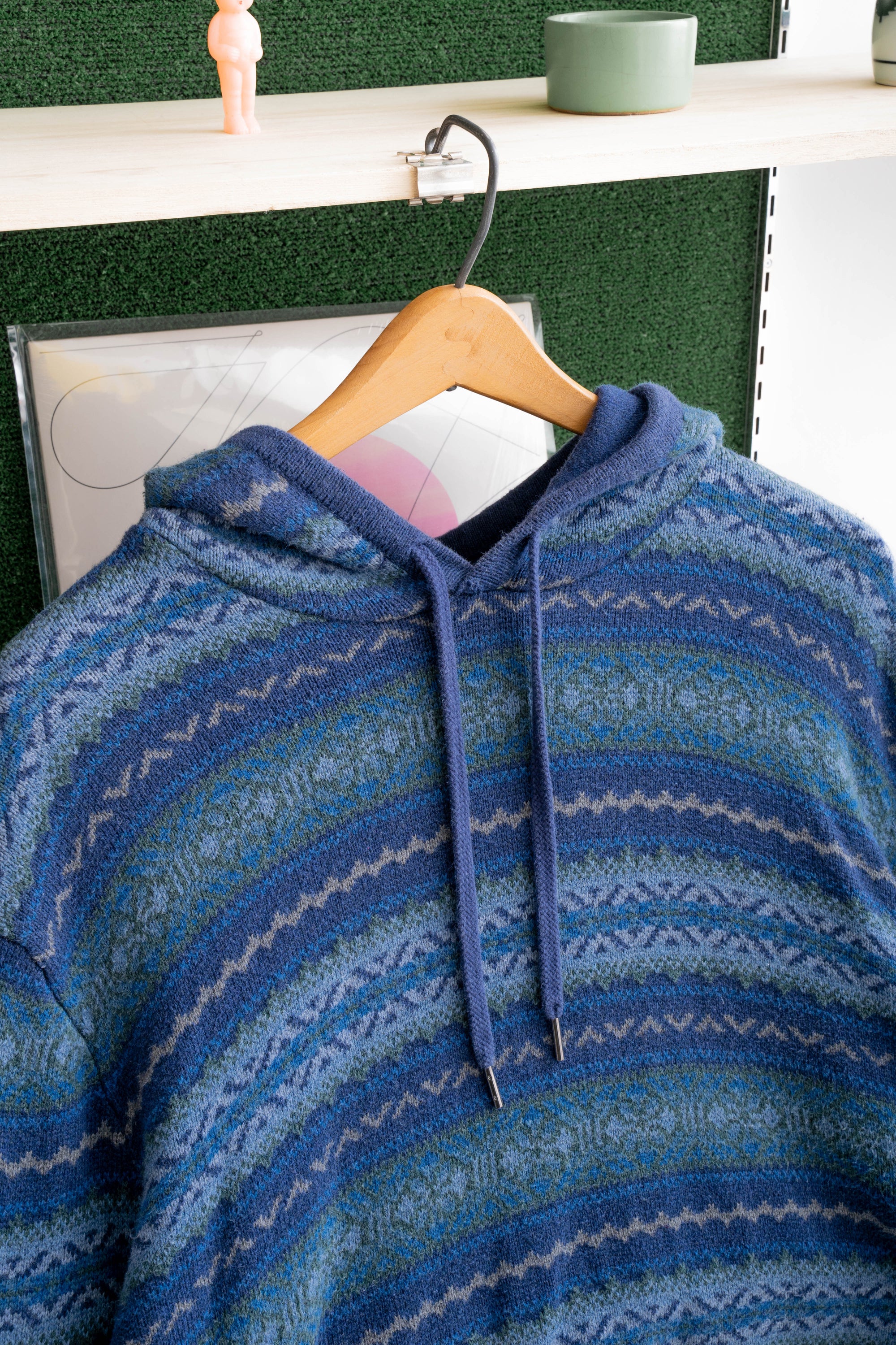 00S IZOD PATTERNED KNIT PARKER