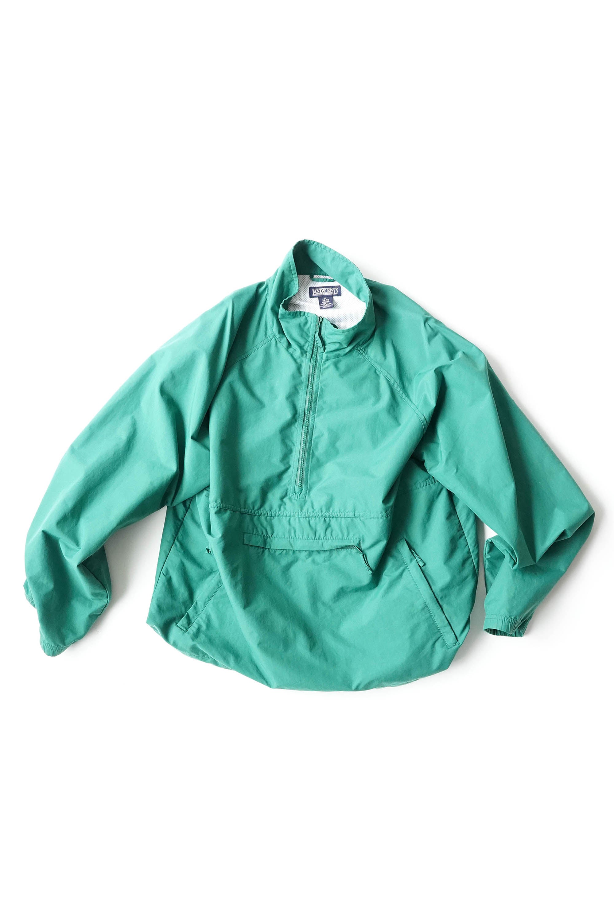 LAND'S END HALF-ZIP NYLON PULLOVER