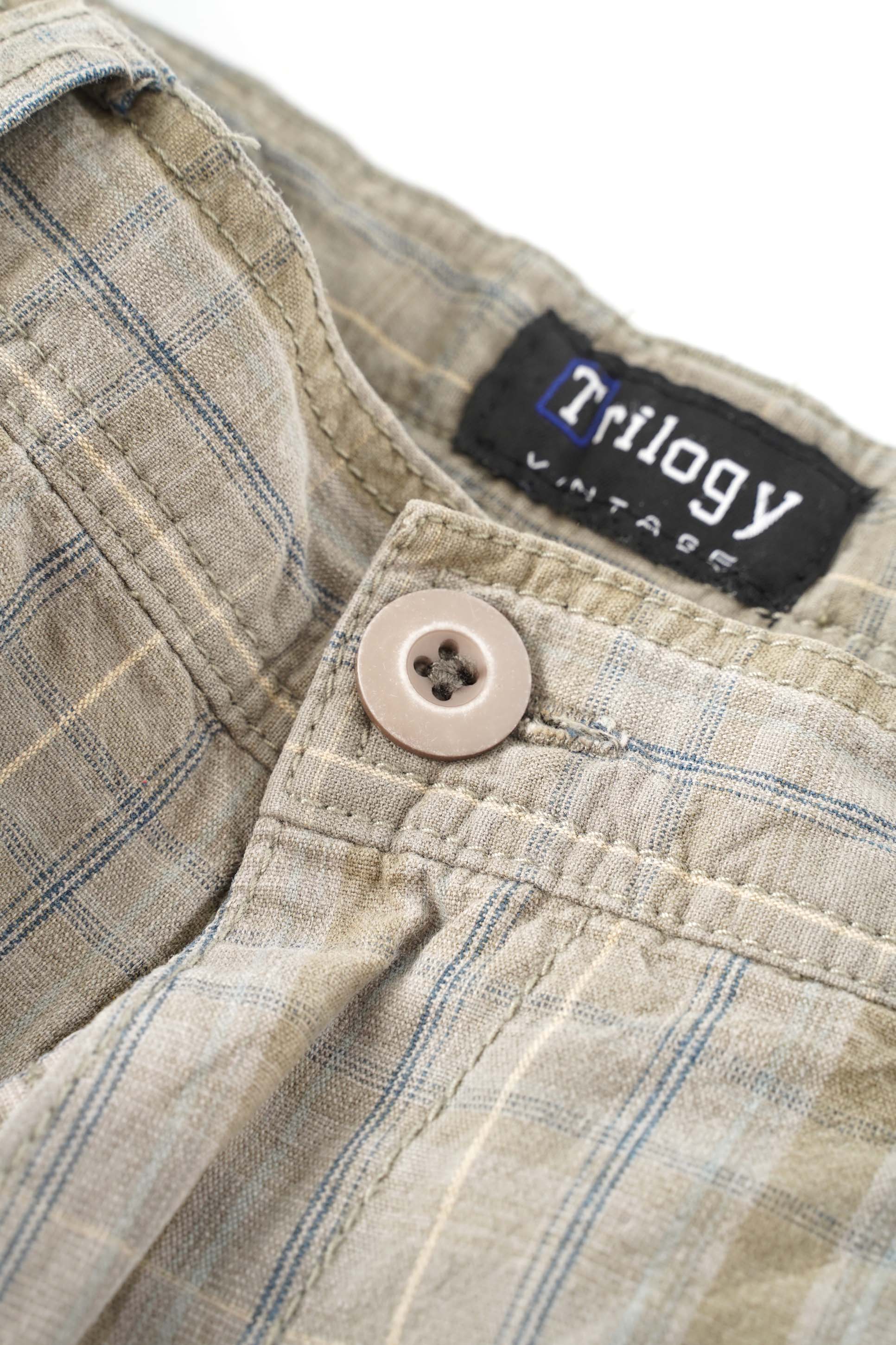 90S TRILOGY CHECKED HALF CARGO