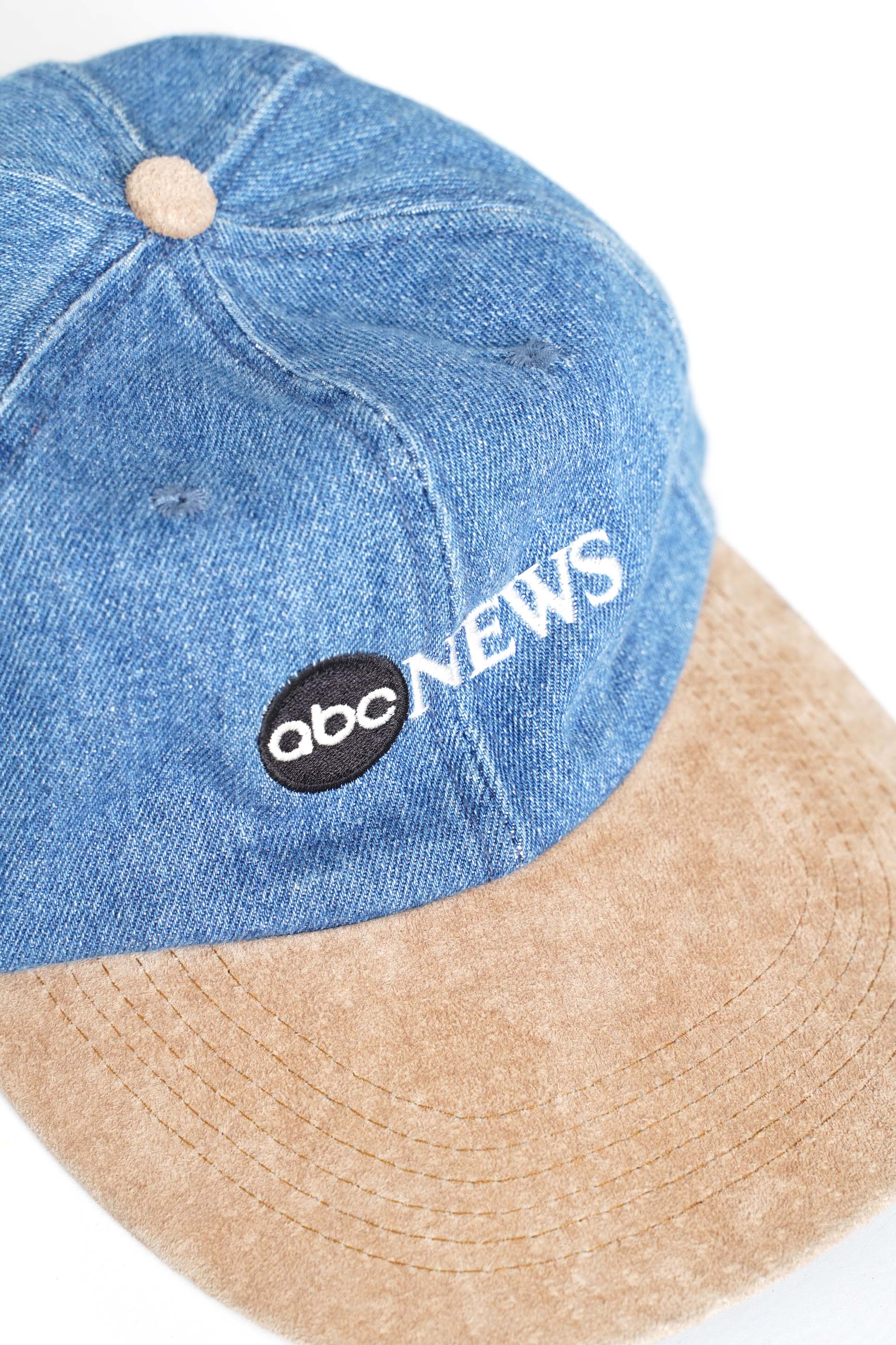 90S ABC NEWS 2TONE CAP