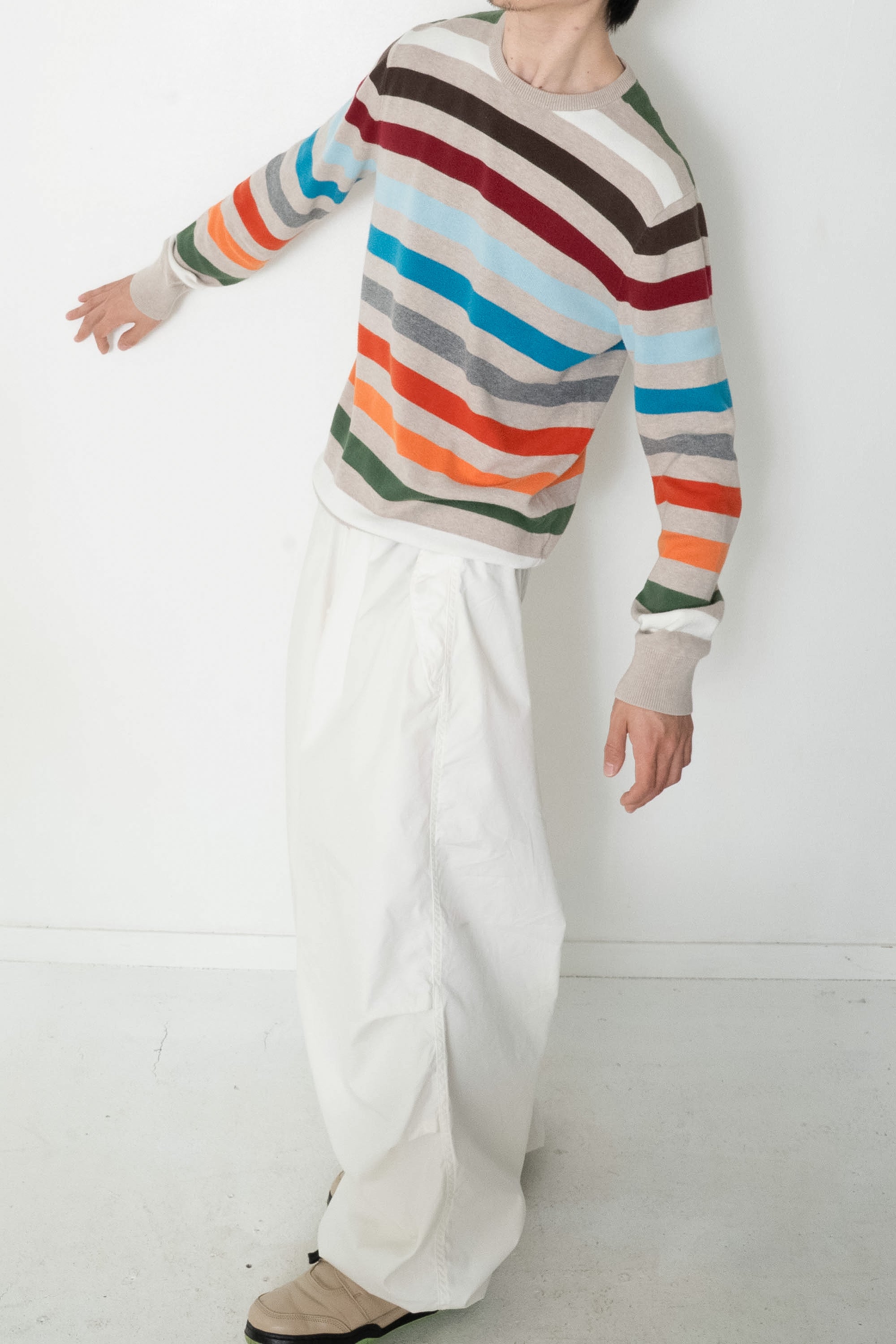 00S OLD NAVY MULTI STRIPED SWEATER