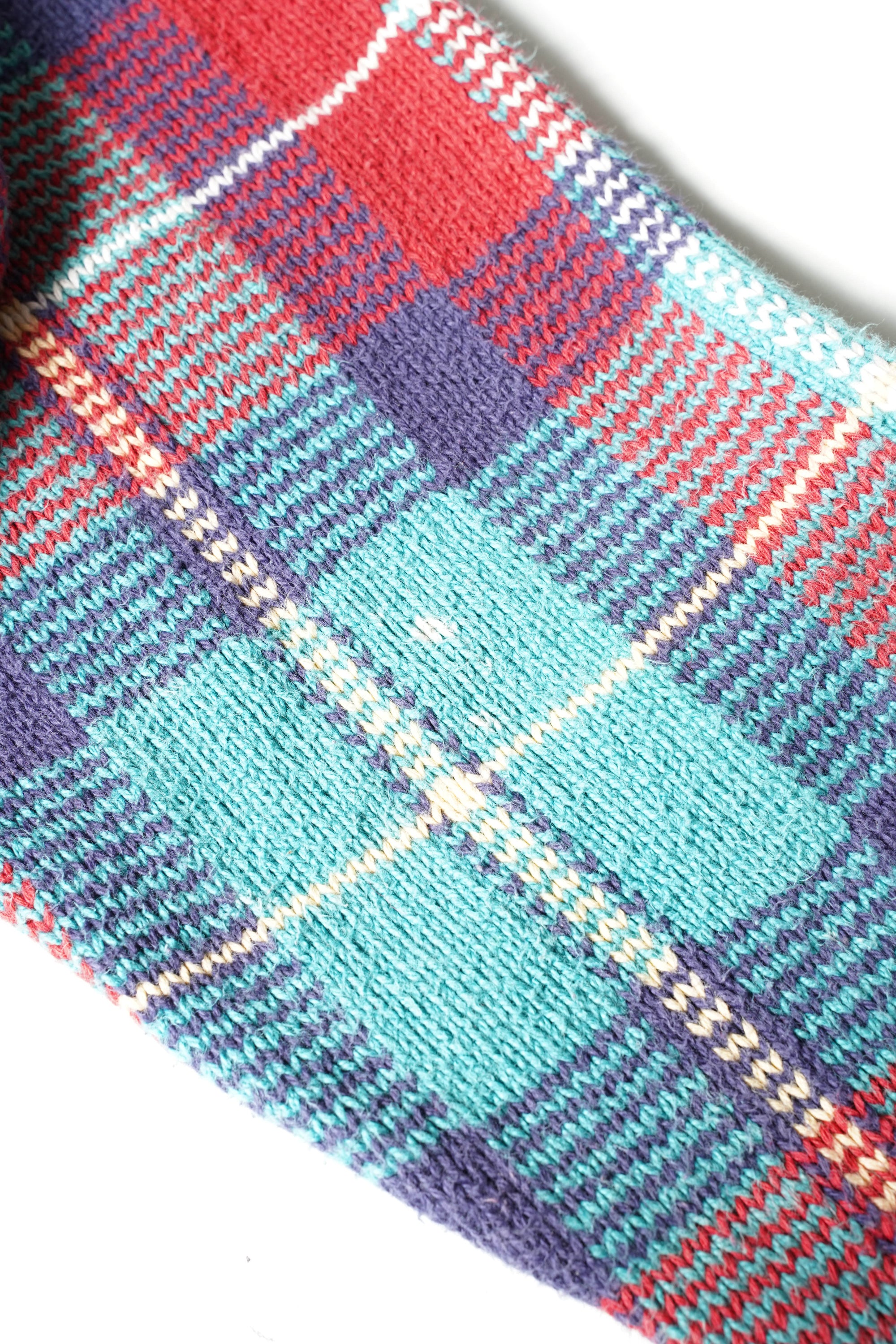 90S POLO BY RALPH LAUREN TARTAN CHECK KNIT