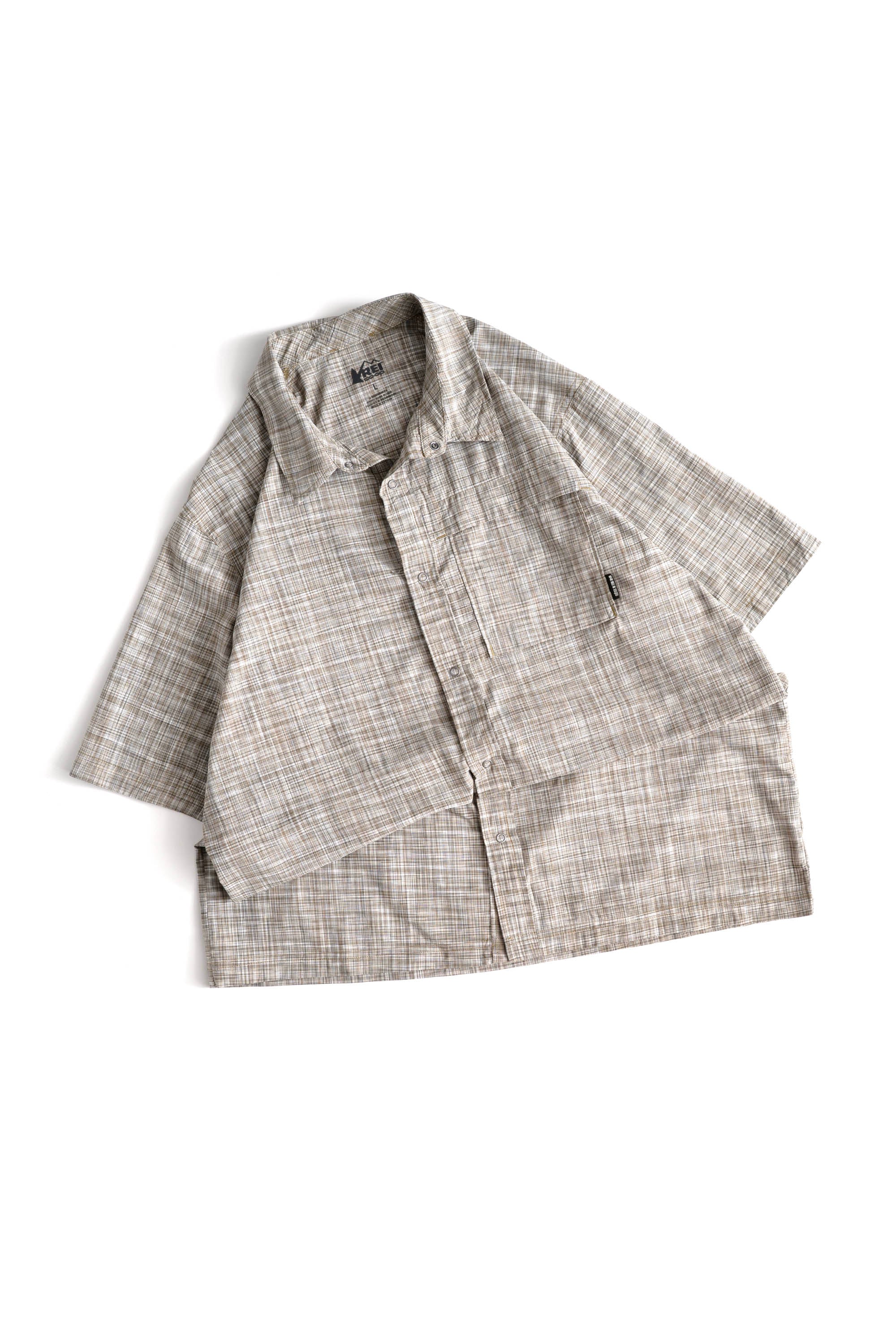 10S REI CHECKED SHIRT