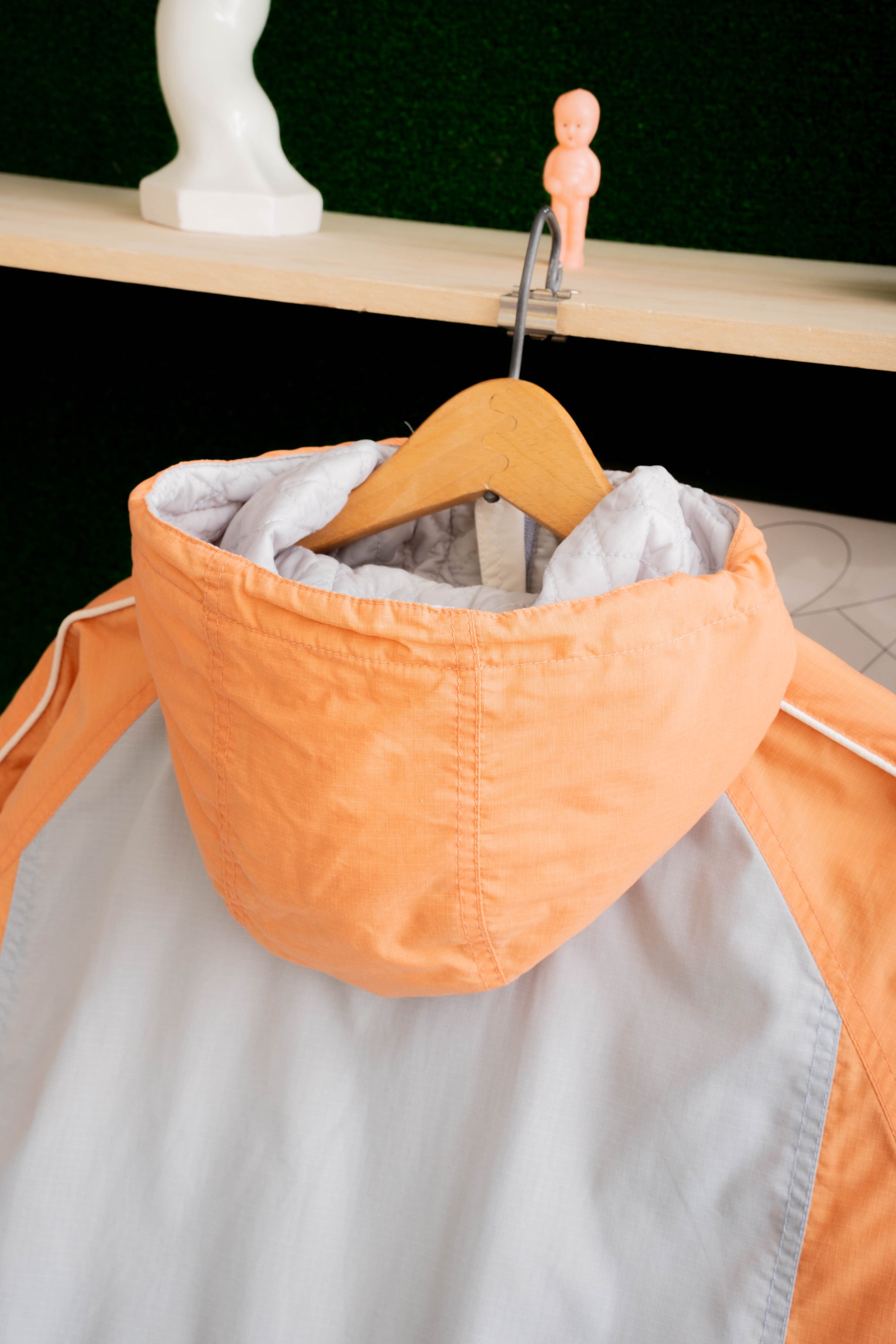 90~00S AMERICAN EAGLE QUILTED ANORAK