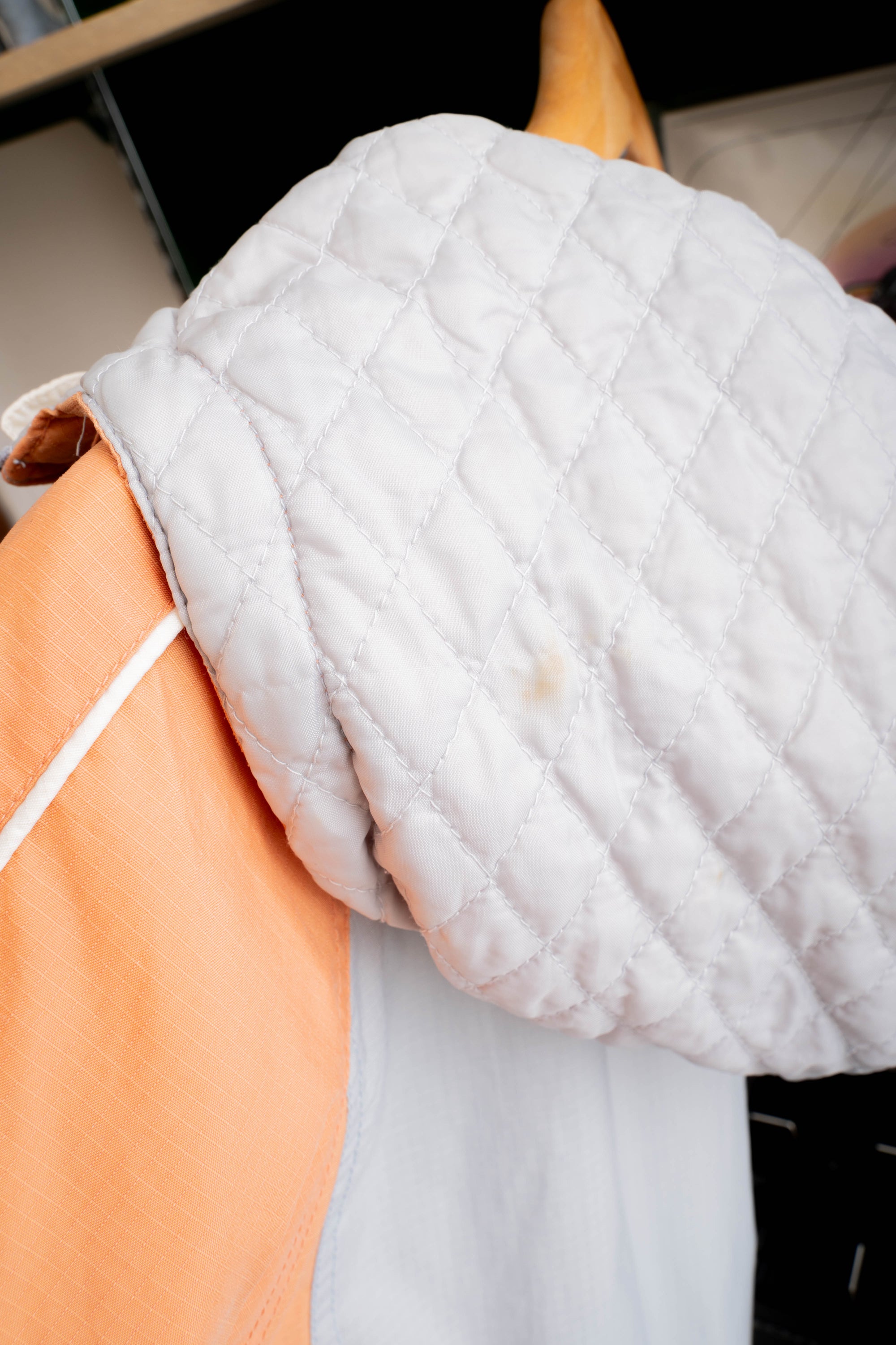 90~00S AMERICAN EAGLE QUILTED ANORAK