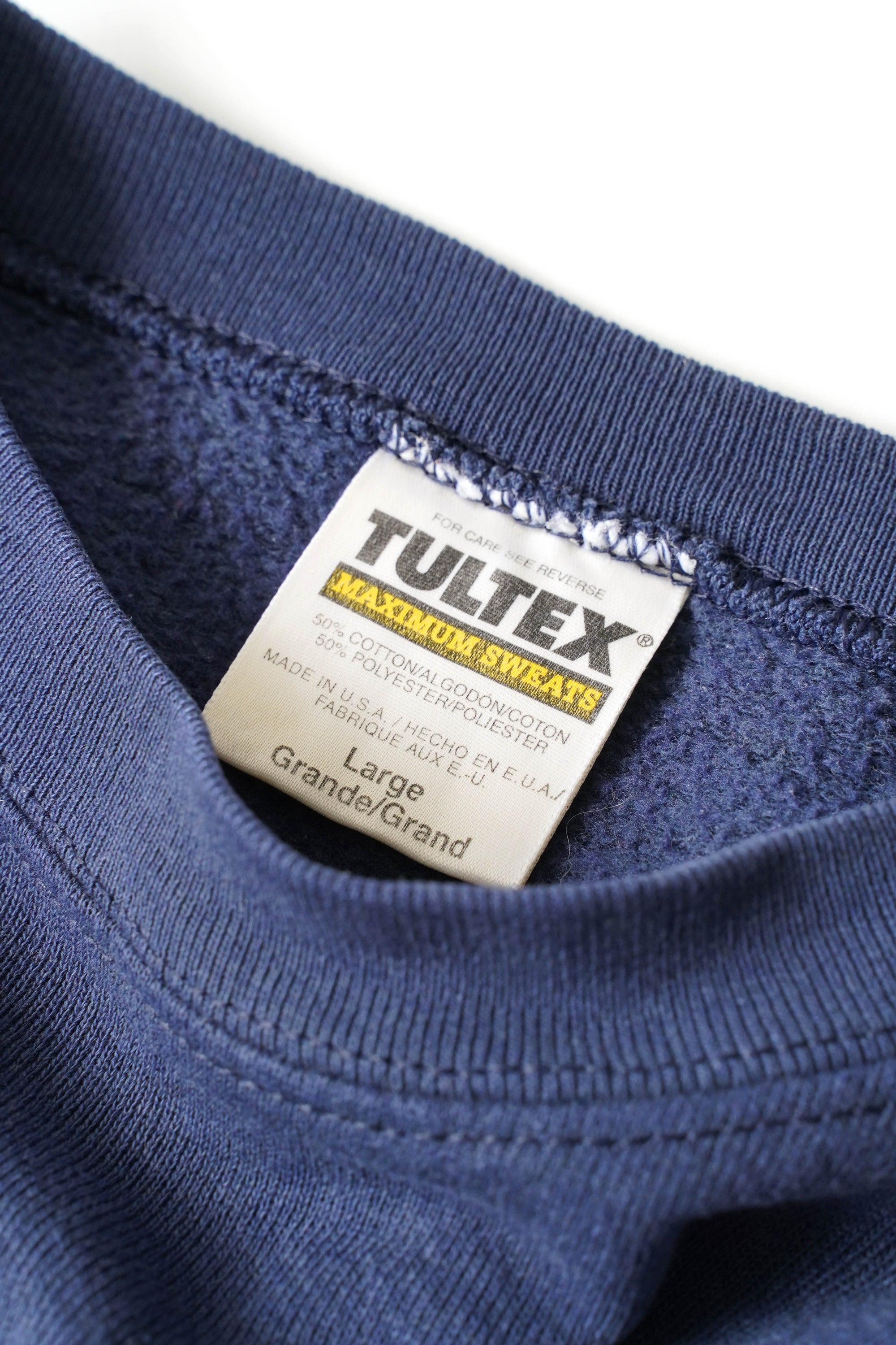 90S MADE IN USA TULTEX PLAIN SWEAT SHIRT