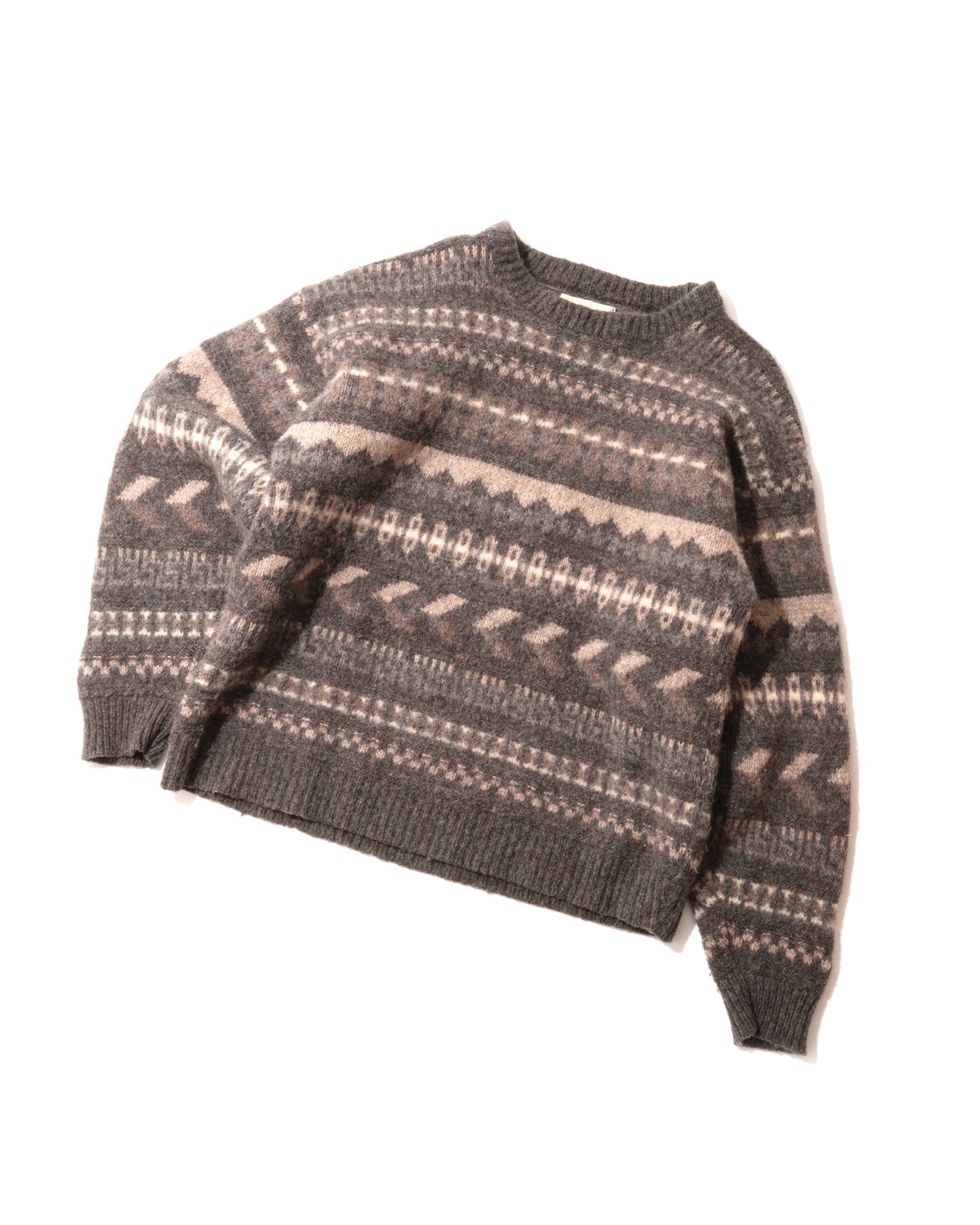 90S MADE IN USA EDDIE BAUER FAIR ISLE SWEATER