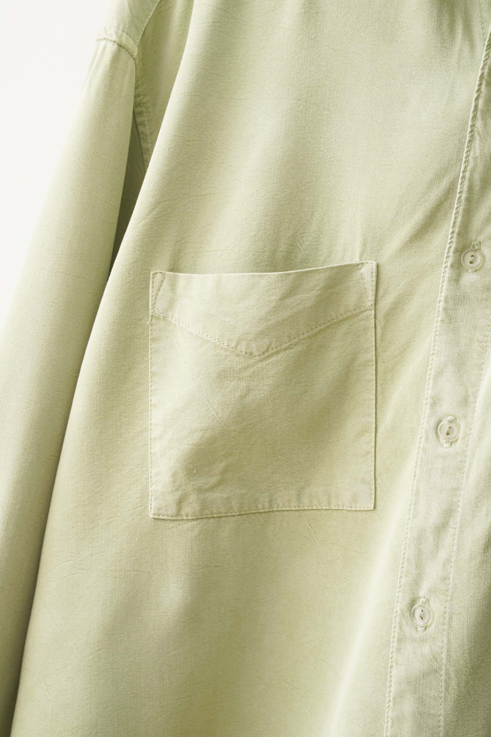 80~90S MADE IN USA TIANELLO GARMENT DYED RAYON SHIRT