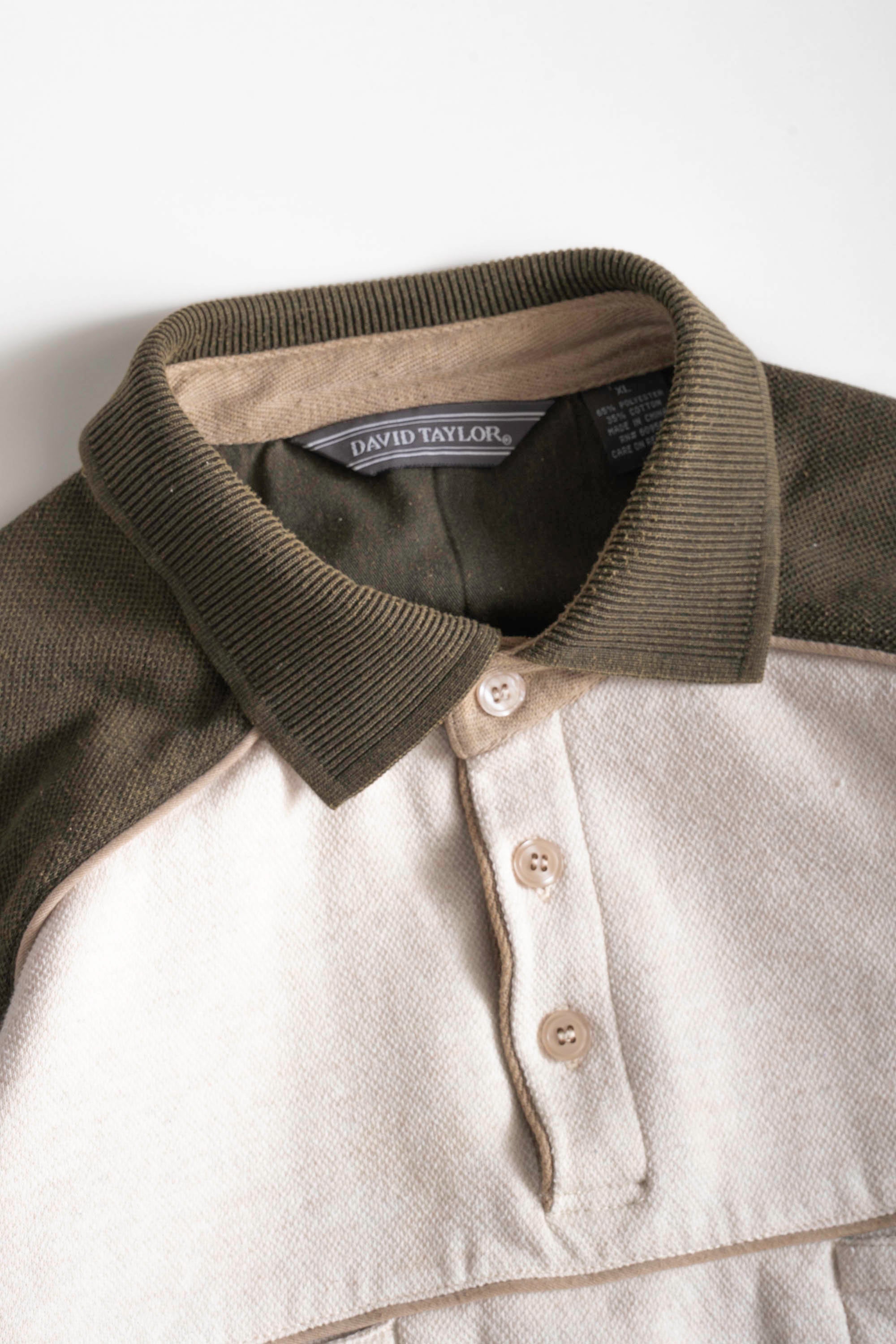 90S DAVID TAYLOR SWEAT POLO