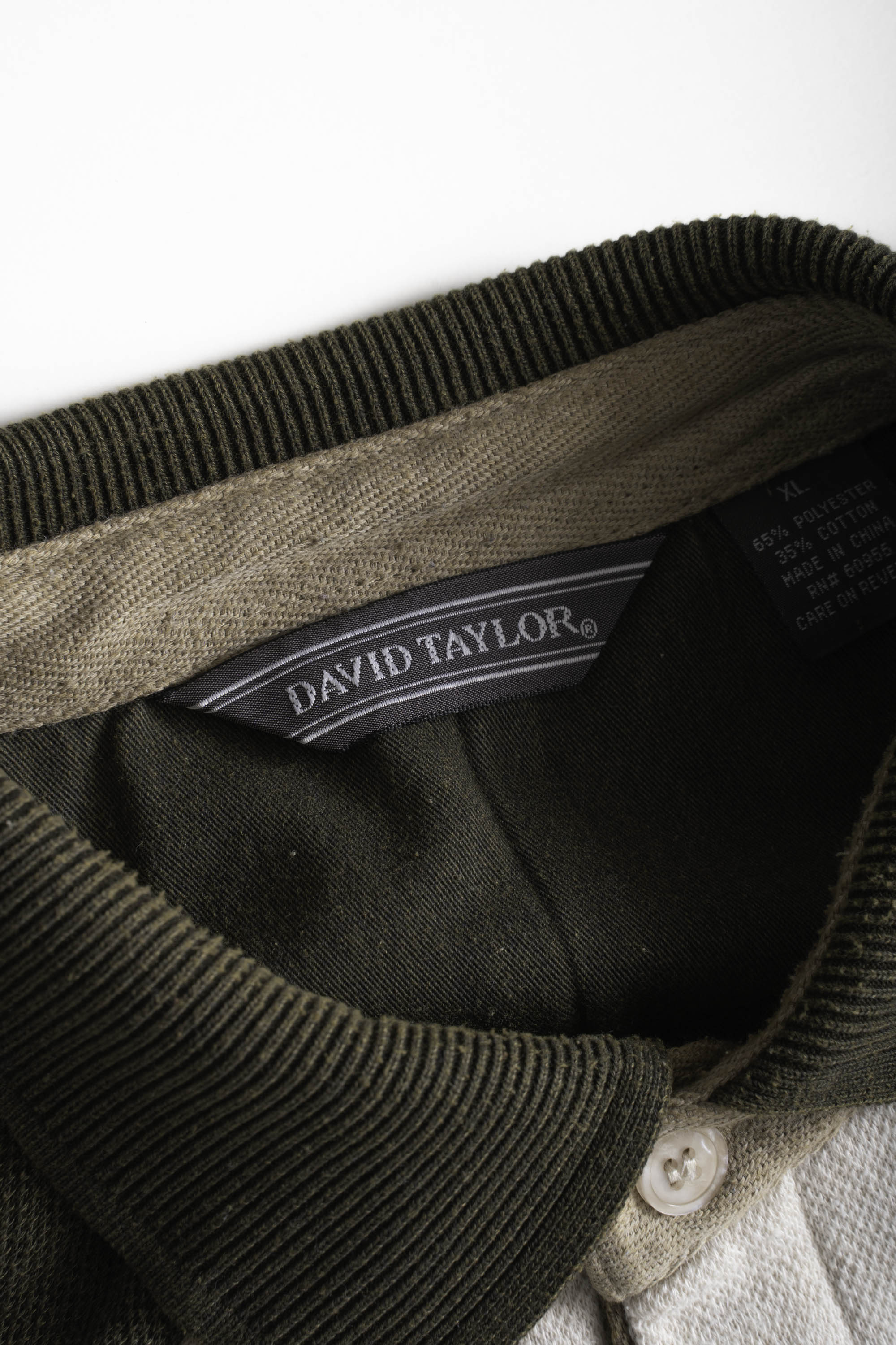 90S DAVID TAYLOR SWEAT POLO