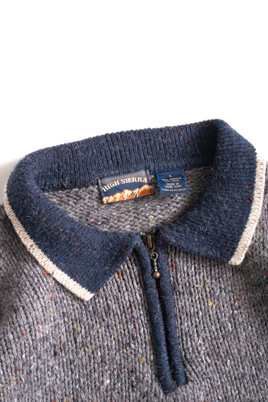 90S HIGH SIERRA NORDIC WOOL KNIT
