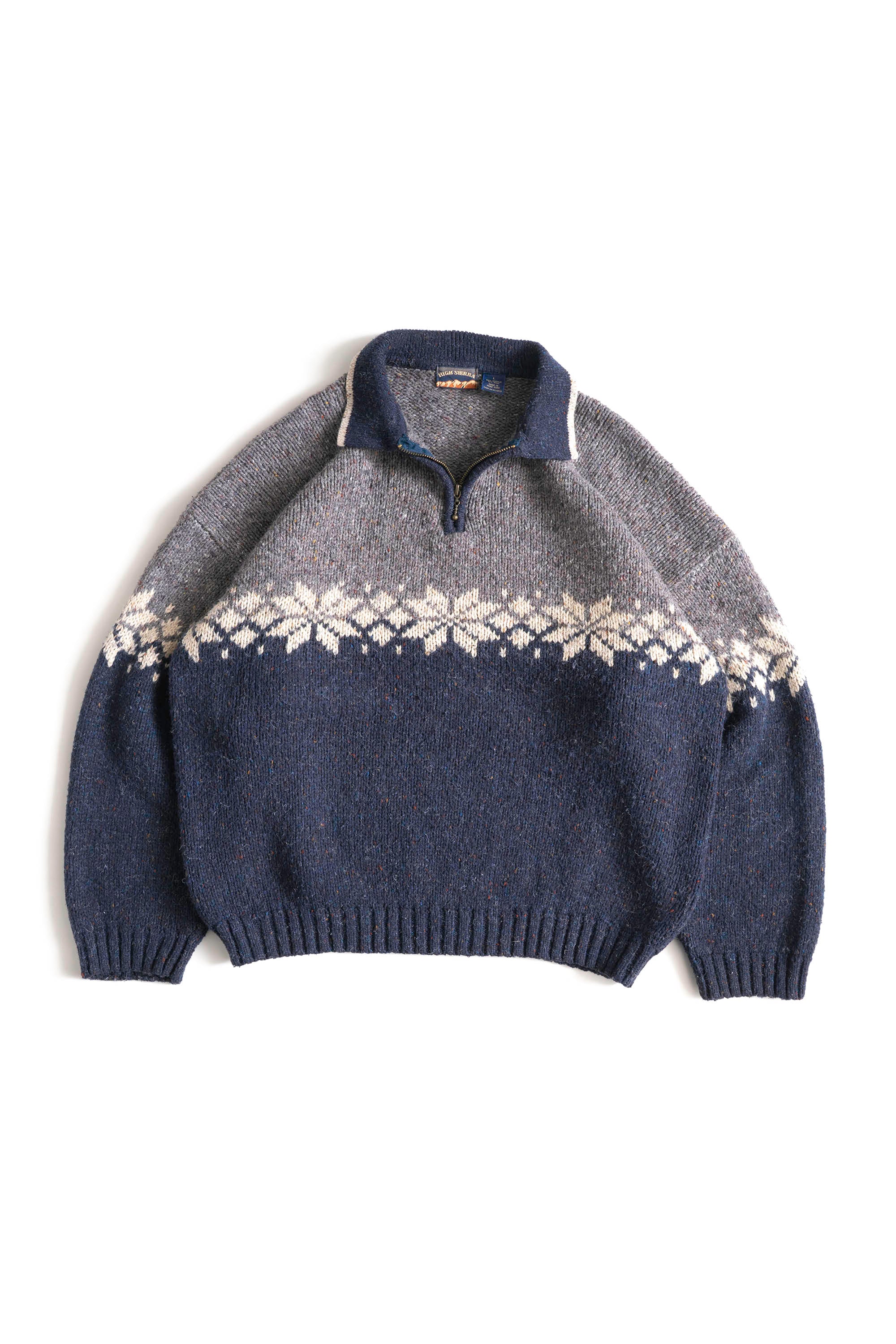 90S HIGH SIERRA NORDIC WOOL KNIT