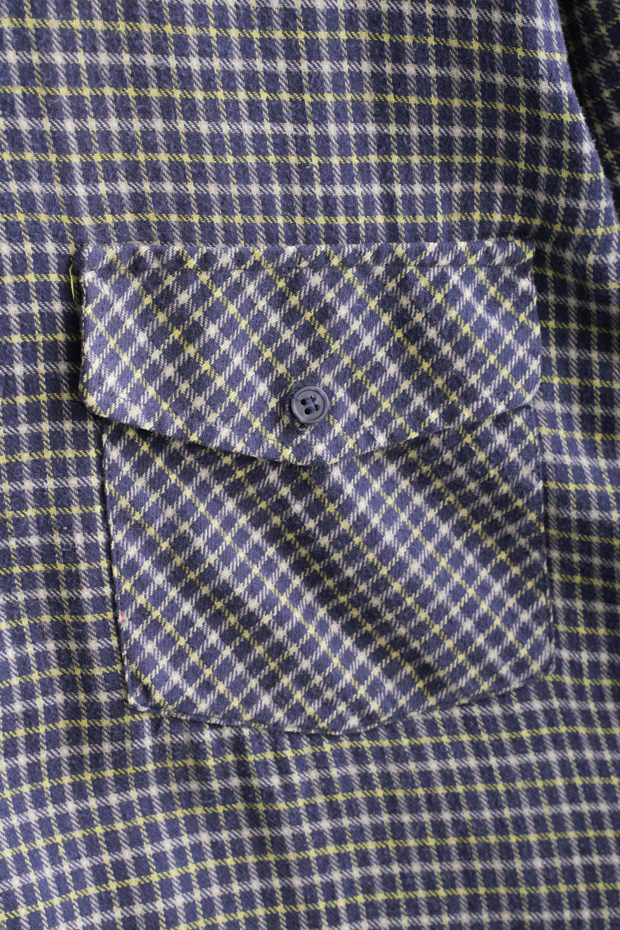 90S MILL HILL CHECKED FLANNEL SHIRT