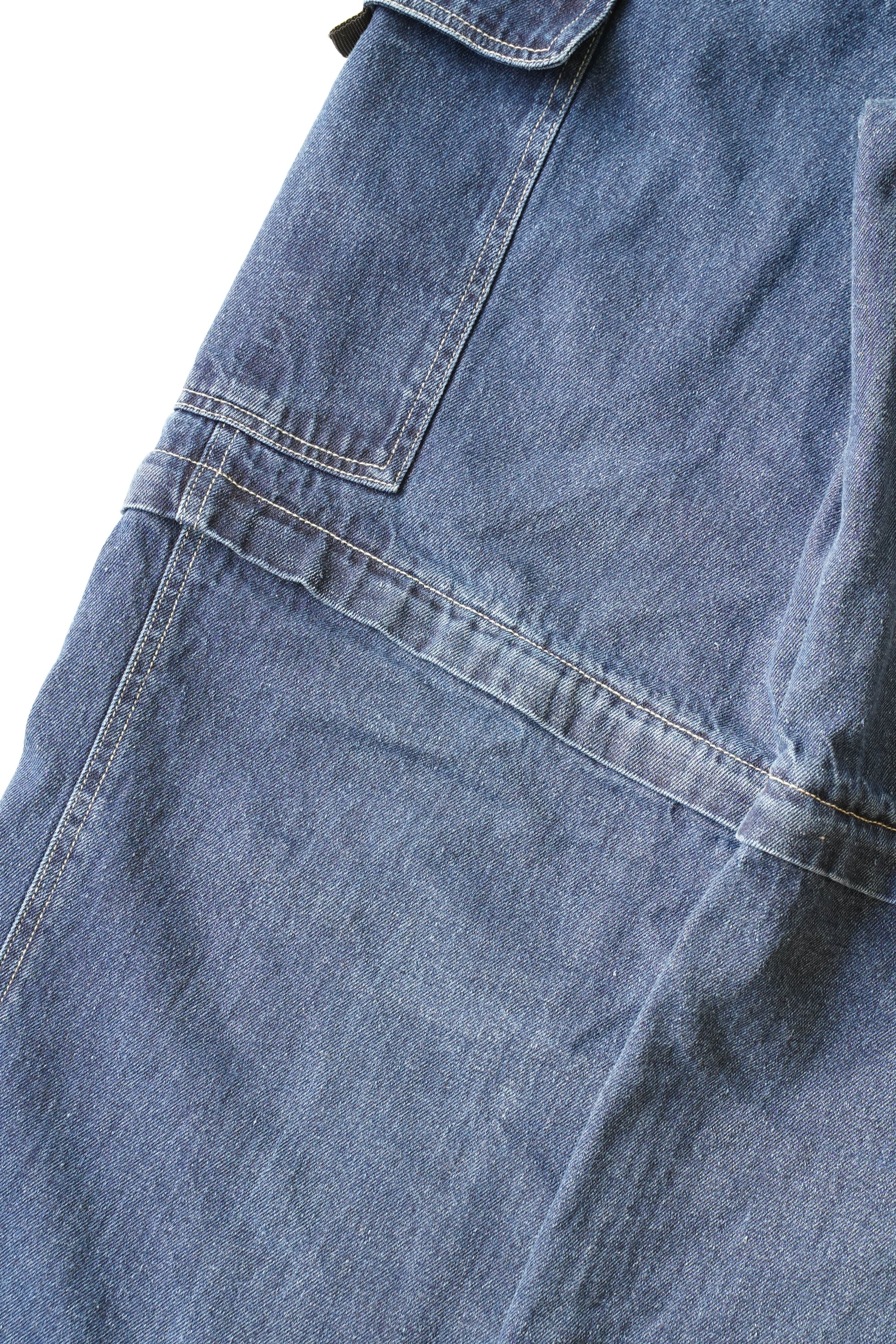 90S NO BOUNDARIES CONVERTIBLE DENIM CARGO PANTS