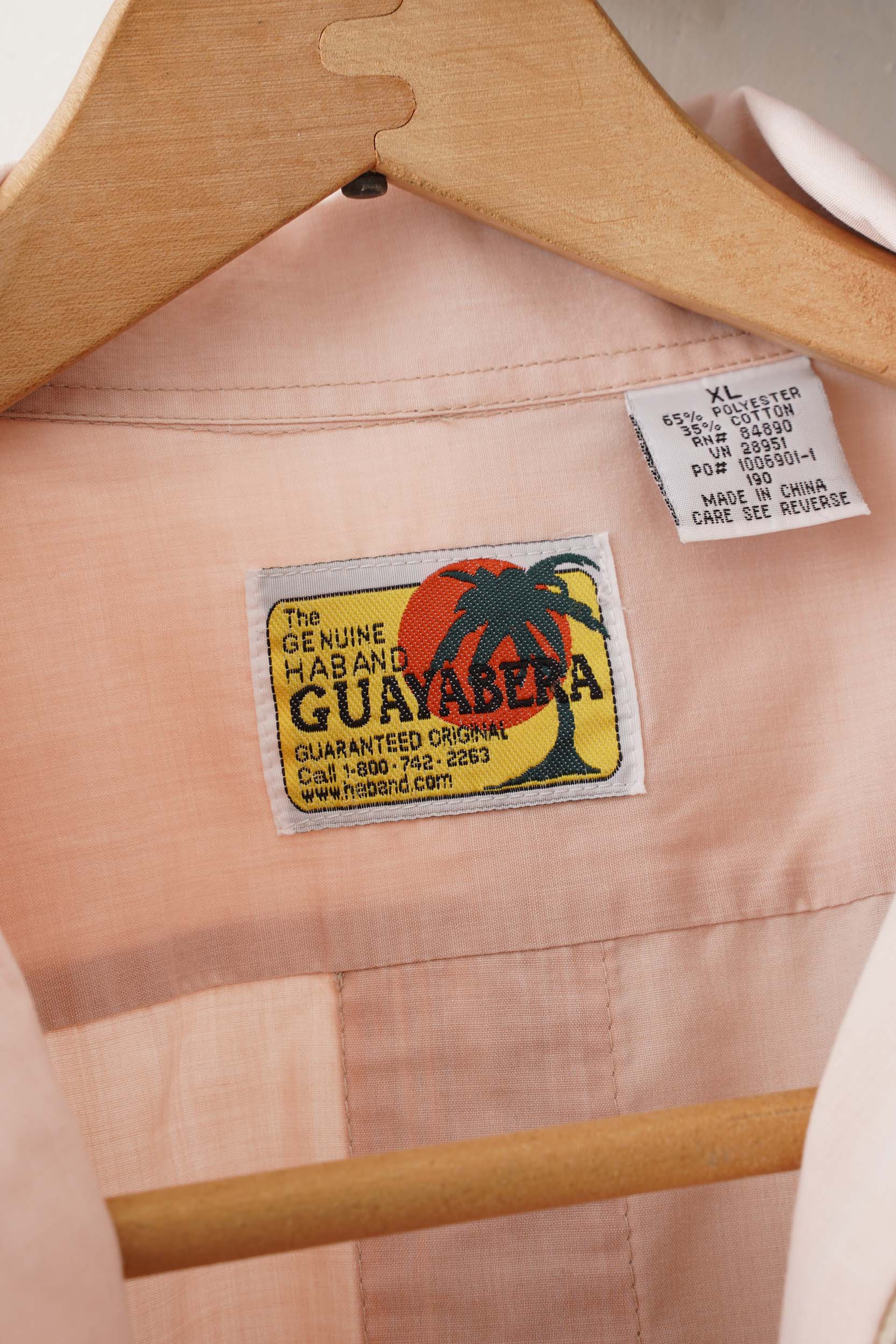 90S GUAYABERA BY HABAND FULLZIP CUBA SHIRT