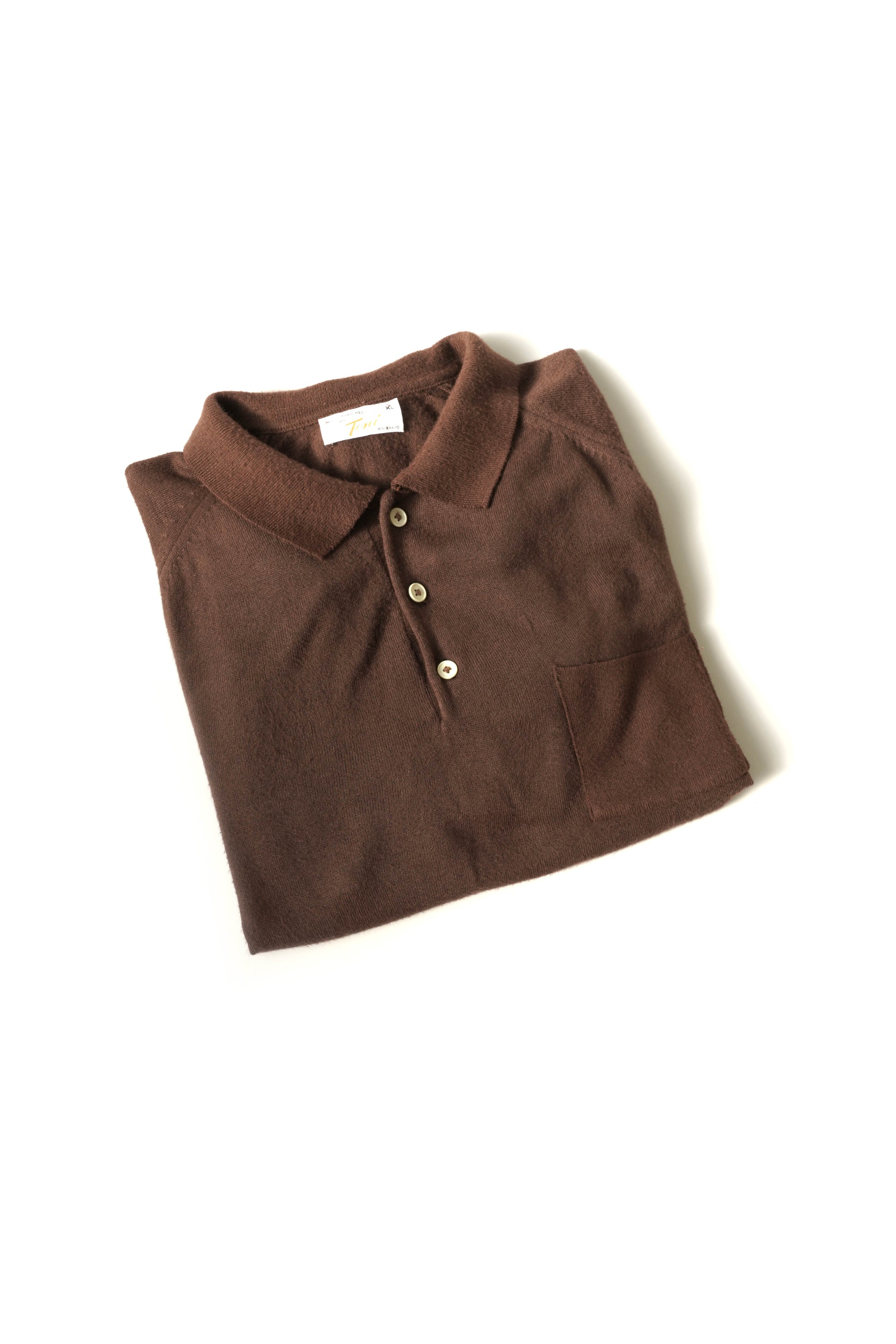 60S FASHIONED BY TONI CASHMERE POLO SHIRT