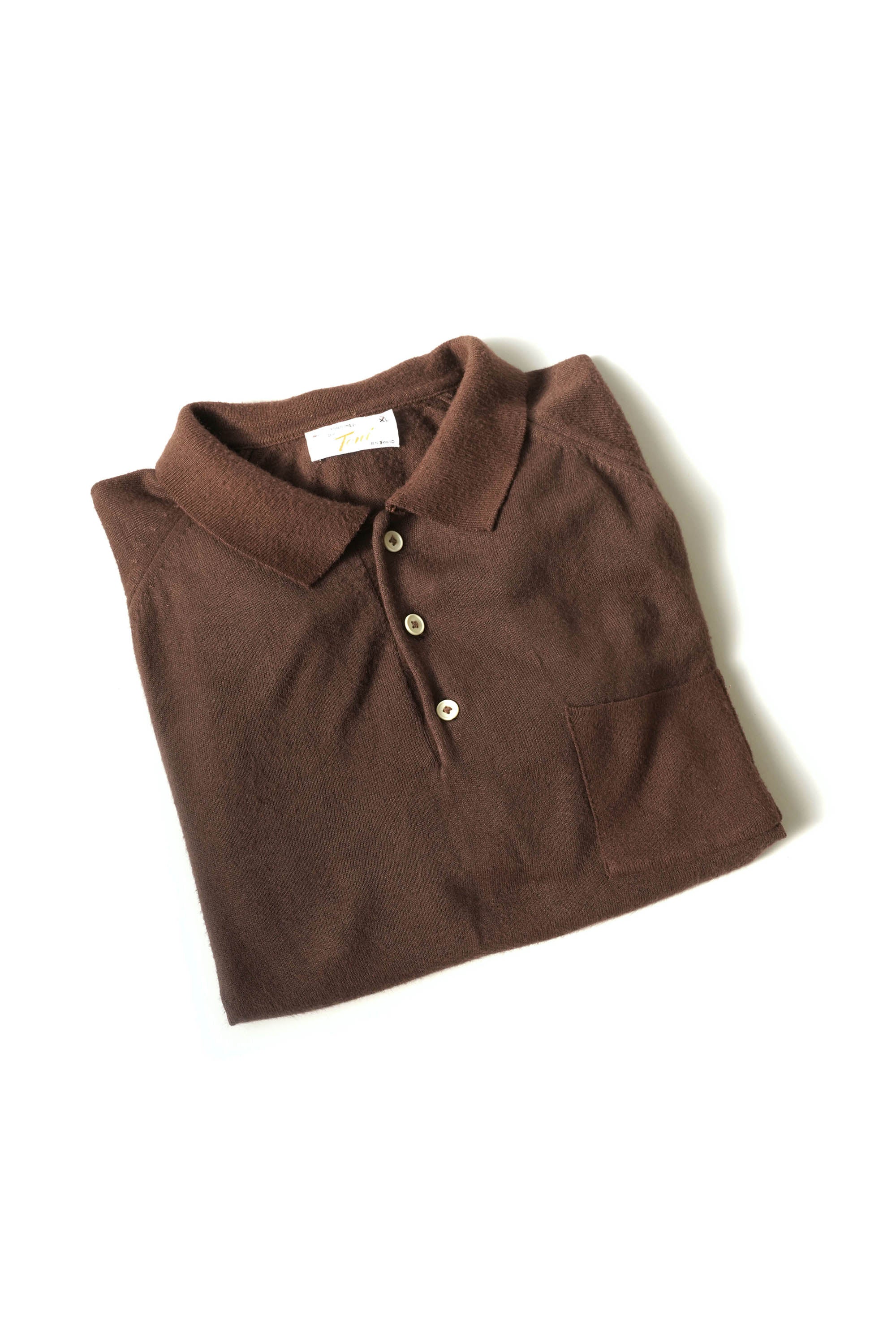 60S FASHIONED BY TONI CASHMERE POLO SHIRT