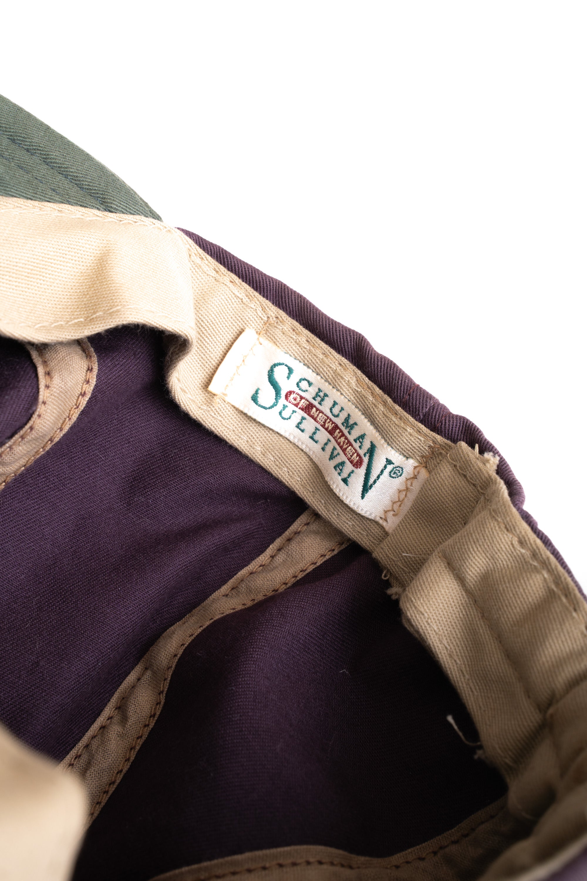 90S MADE IN USA SCHUMAN SULLIVAL 2 TONE CAP