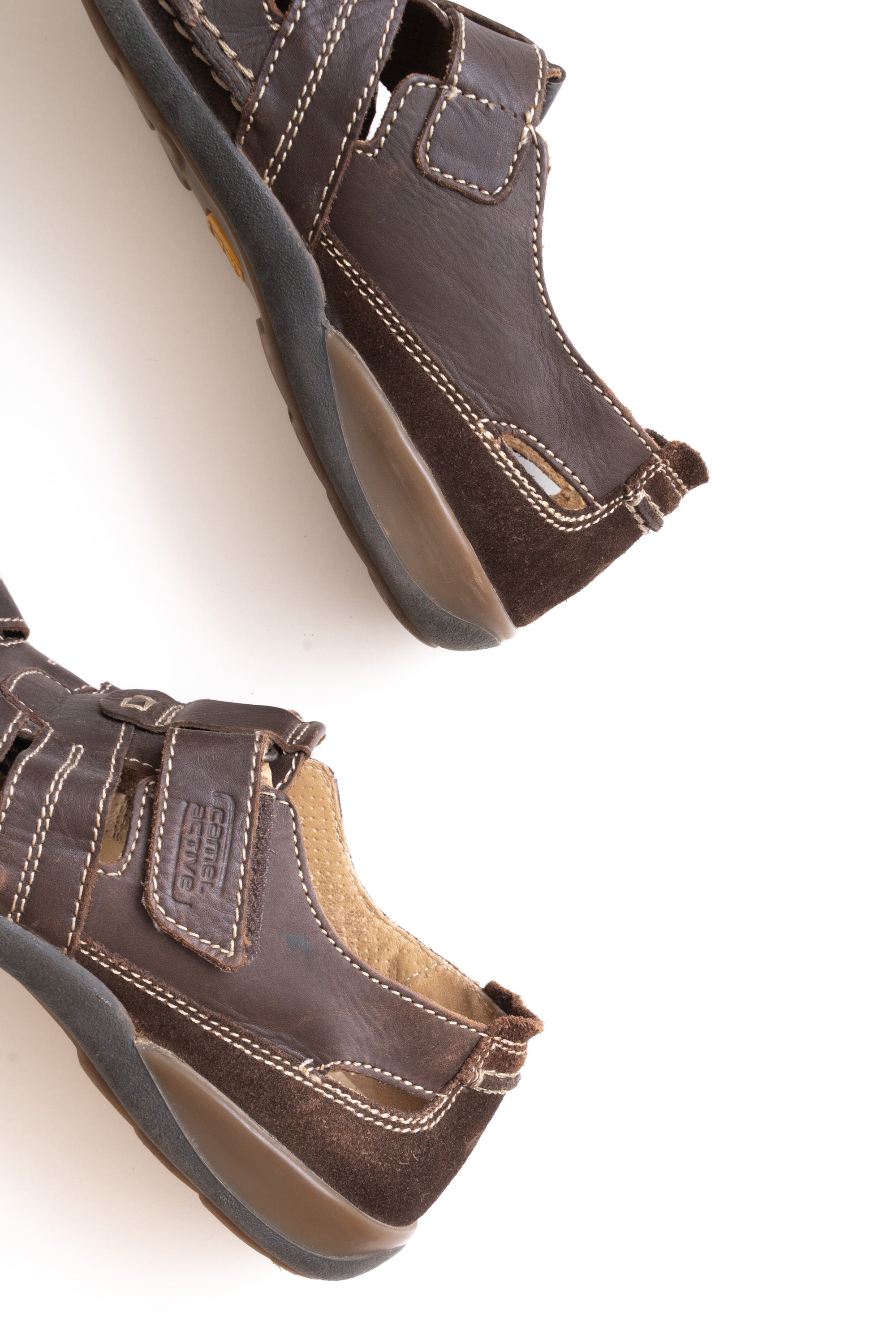 CAMEL ACTIVE LEATHER SANDALS