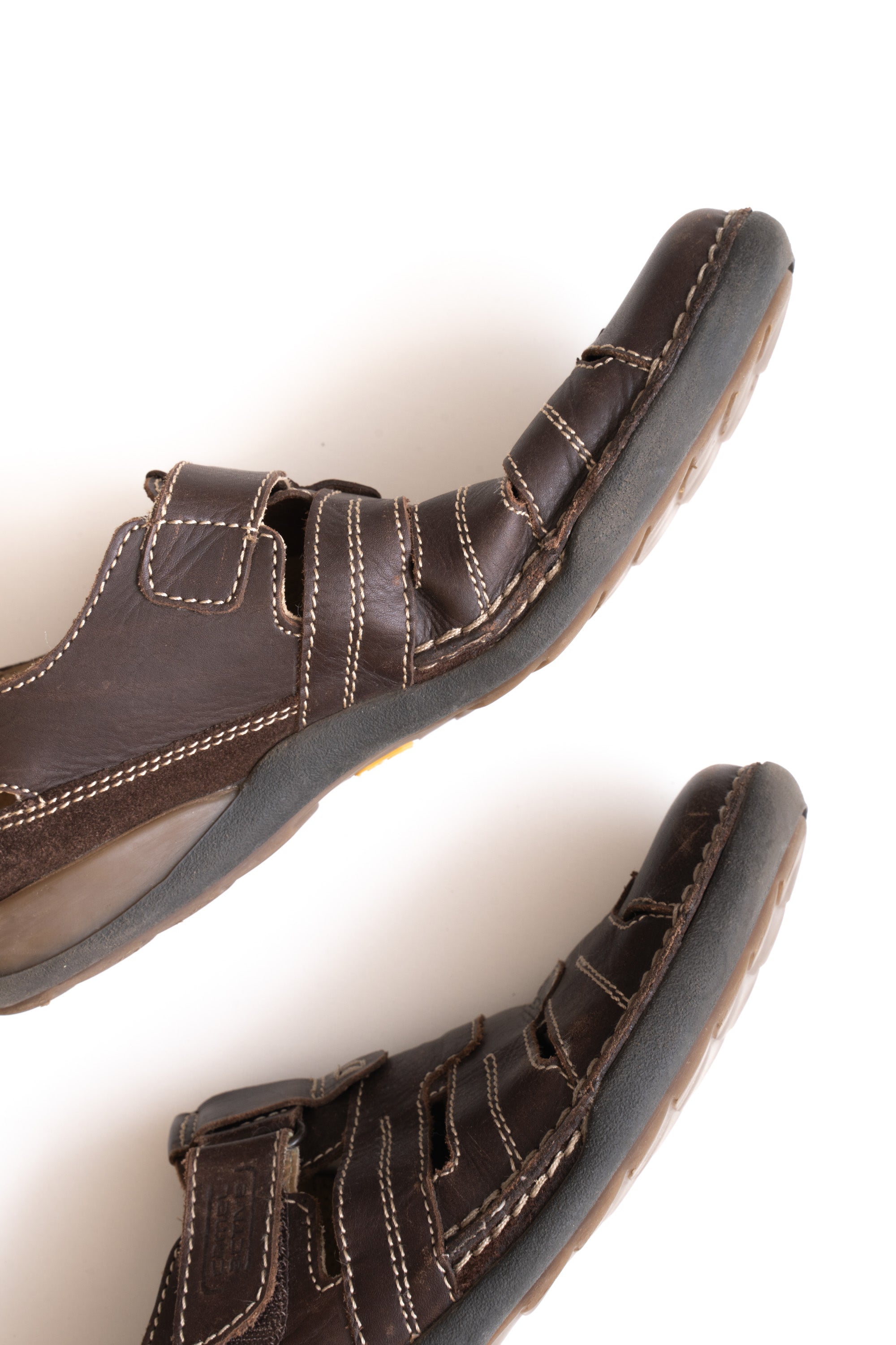 CAMEL ACTIVE LEATHER SANDALS