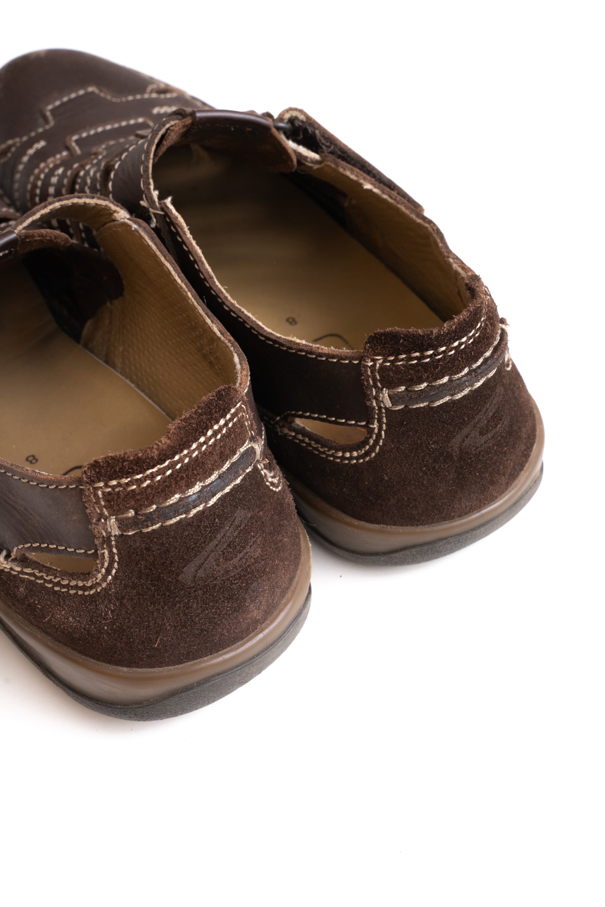 CAMEL ACTIVE LEATHER SANDALS