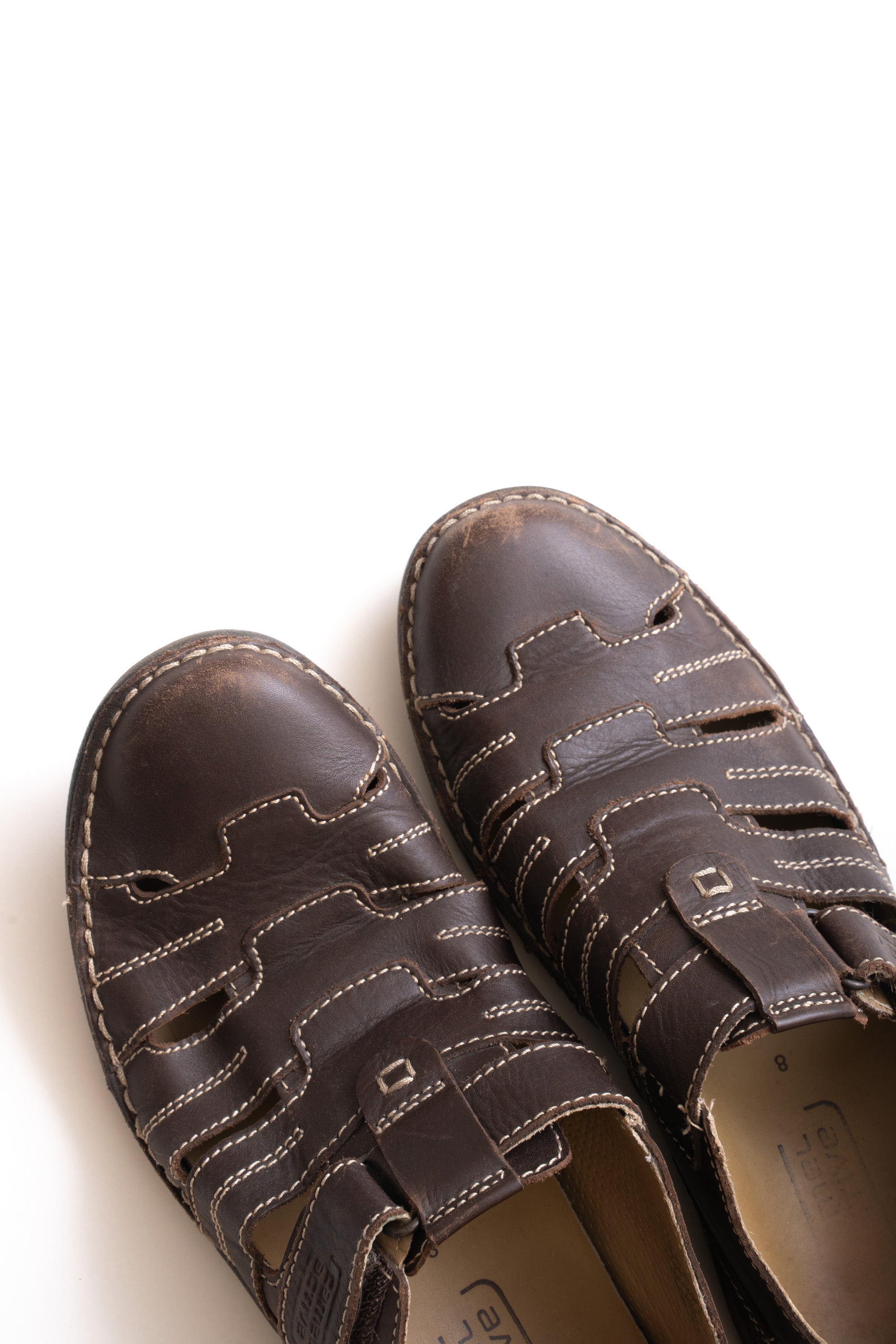 CAMEL ACTIVE LEATHER SANDALS