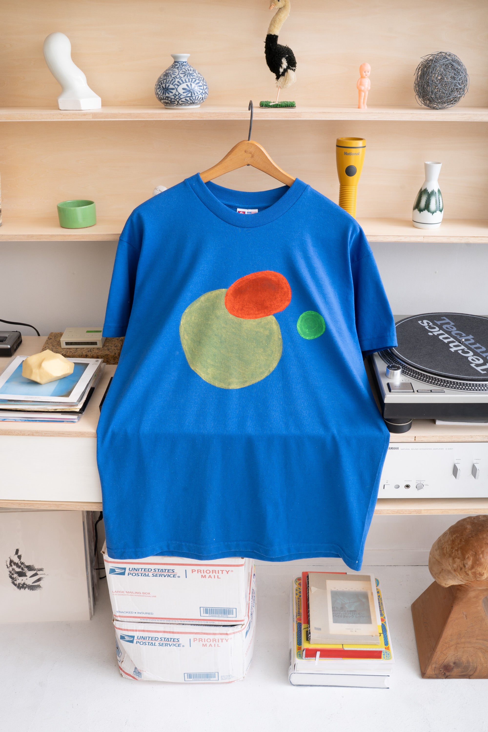 90S MADE IN USA BAYSIDE'S BEST HAND PAINTED T-SHIRT