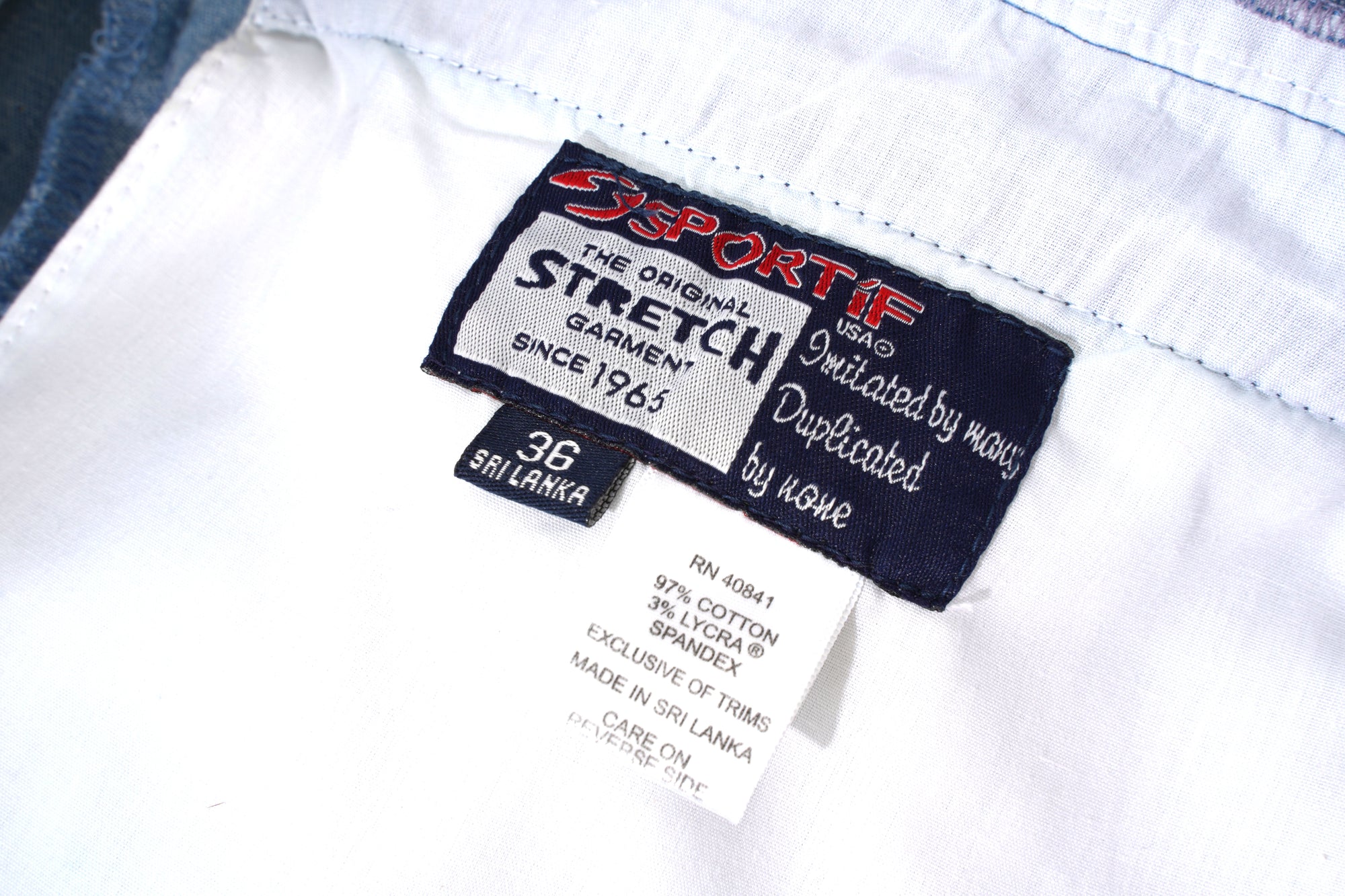 90S SPORTIF USA MULTI POCKET DENIM PANTS (DEADSTOCK)