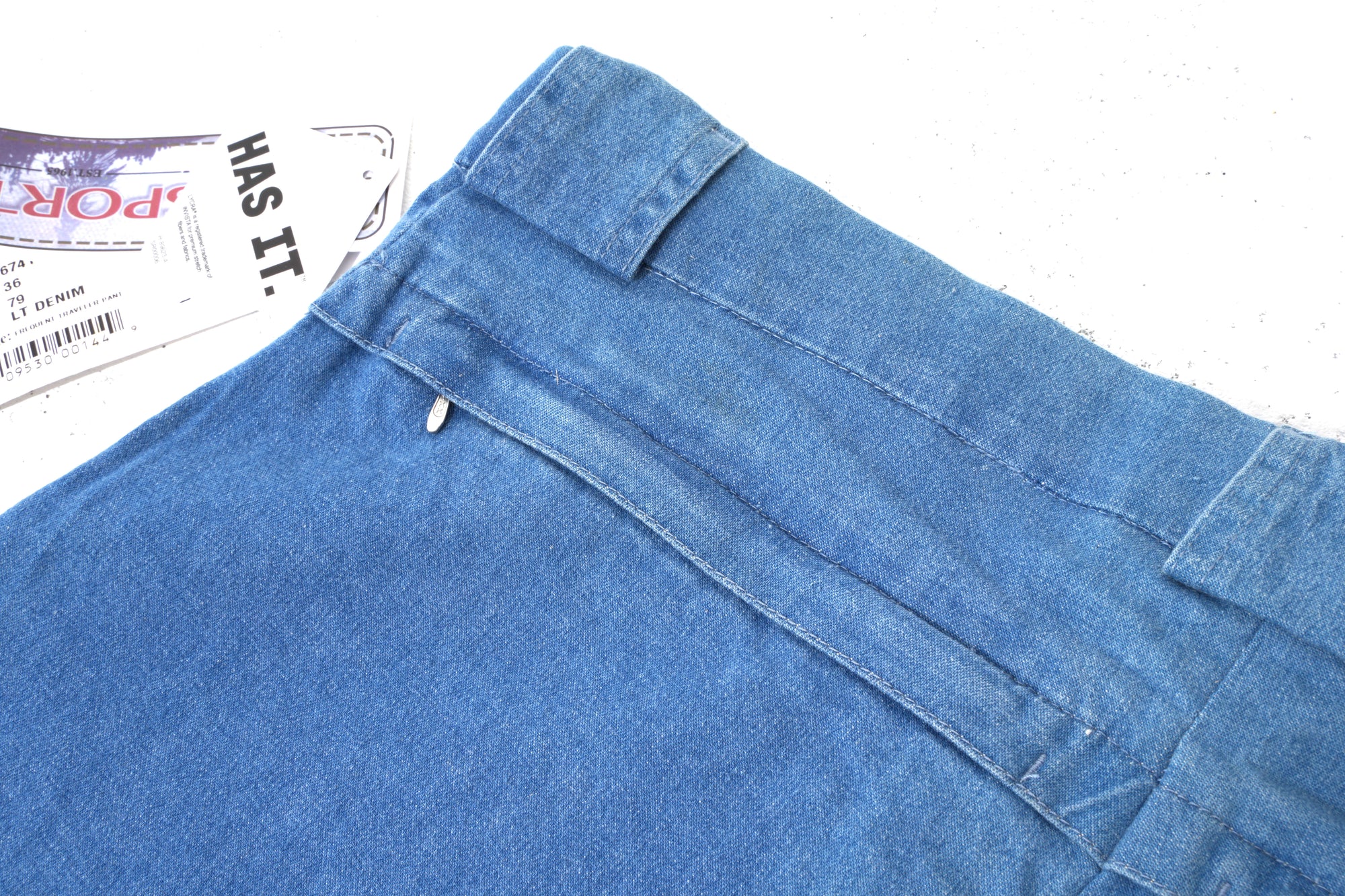 90S SPORTIF USA MULTI POCKET DENIM PANTS (DEADSTOCK)