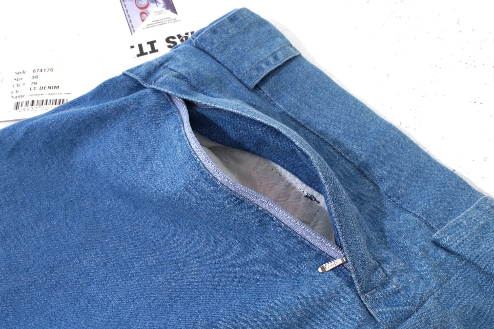 90S SPORTIF USA MULTI POCKET DENIM PANTS (DEADSTOCK)